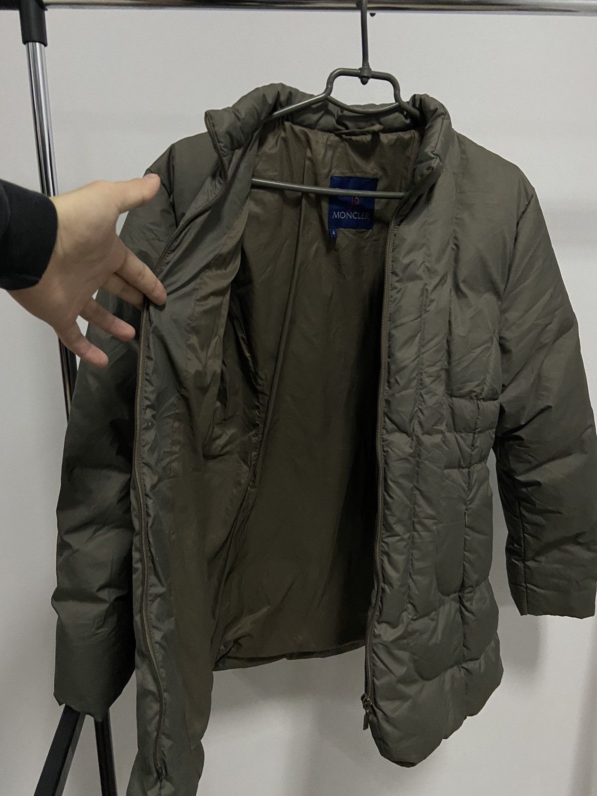 Moncler × Vintage Moncler down Jacket Vintage puffer luxury Size XL / US 12-14 / IT 48-50 - 4 Thumbnail