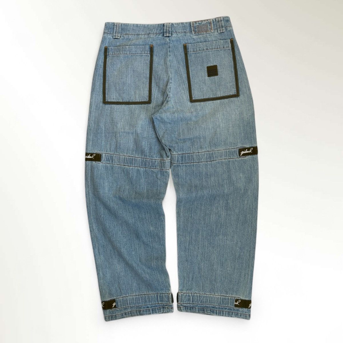 Marithe + Francois Girbaud Marithe + Francois Girbaud Multi Pocket Strap shuttle Pants Size US 38 / EU 54 - 16 Thumbnail