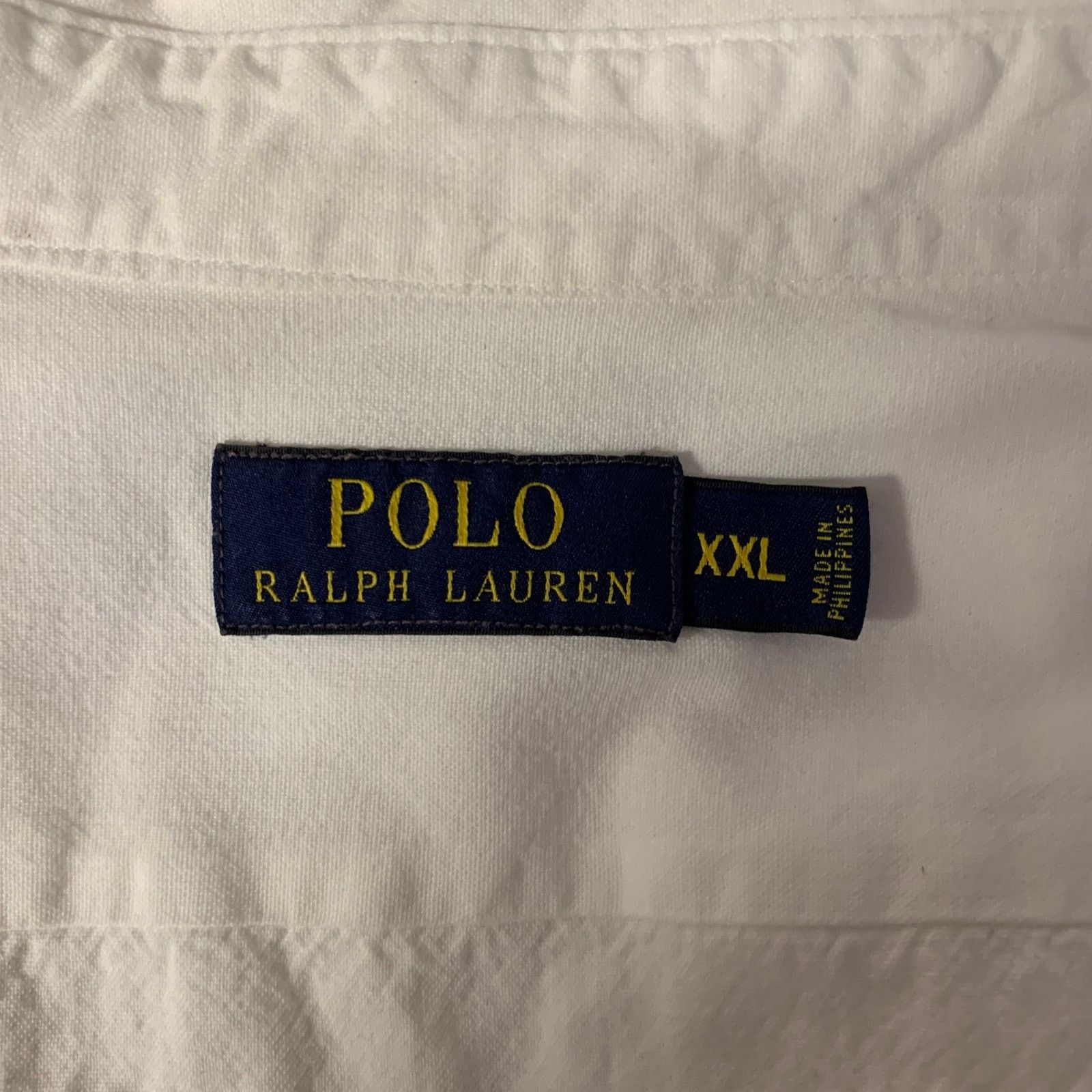 Polo Ralph Lauren POLO by RALPH LAUREN Size XXL White Cotton Long Sleeve Shirt Size US XXL / EU 58 / 5 - 5 Thumbnail