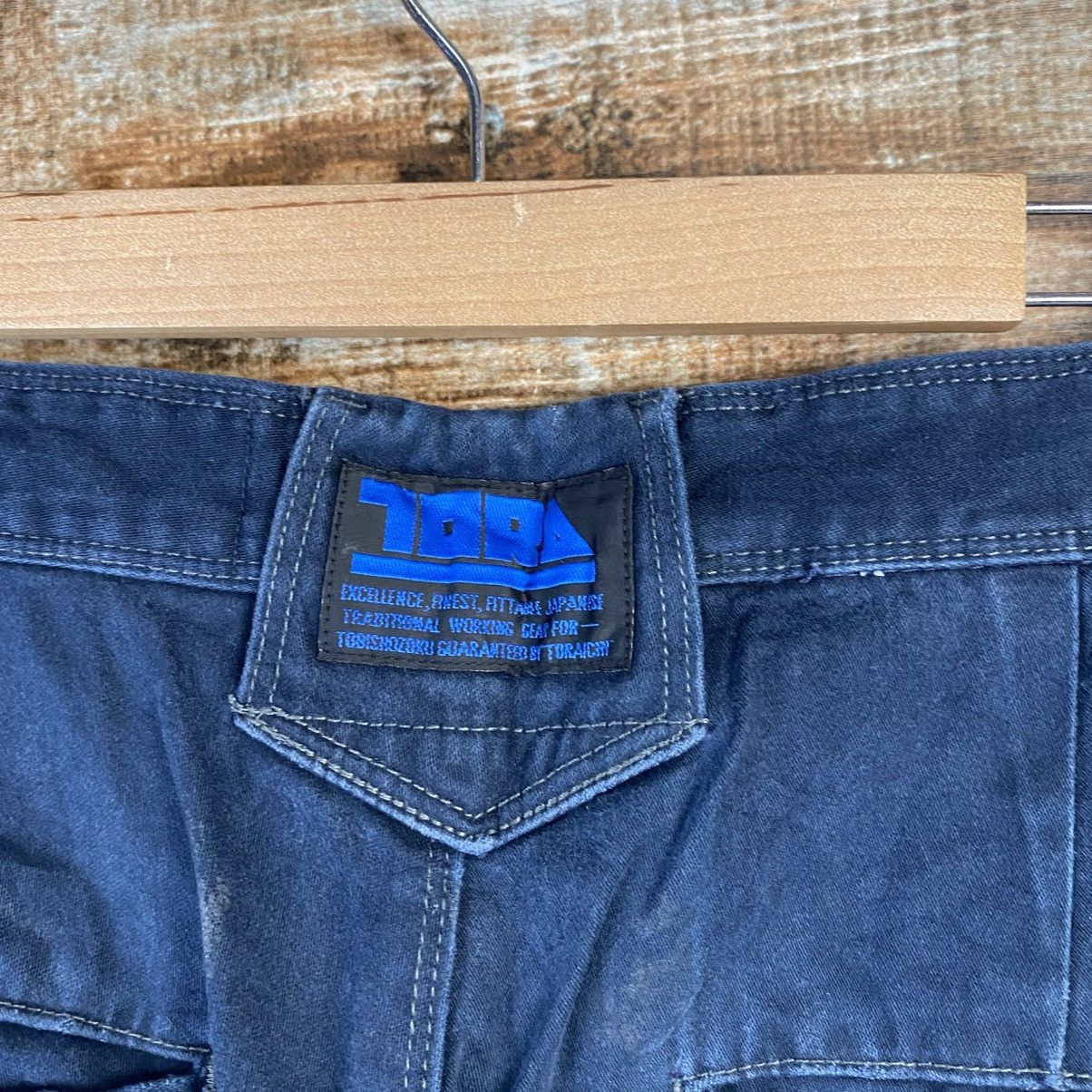 Japanese Brand DL Tora Dark Blue Cargo Multipocket Pants #C970 Size US 28 / EU 44 - 20 Thumbnail