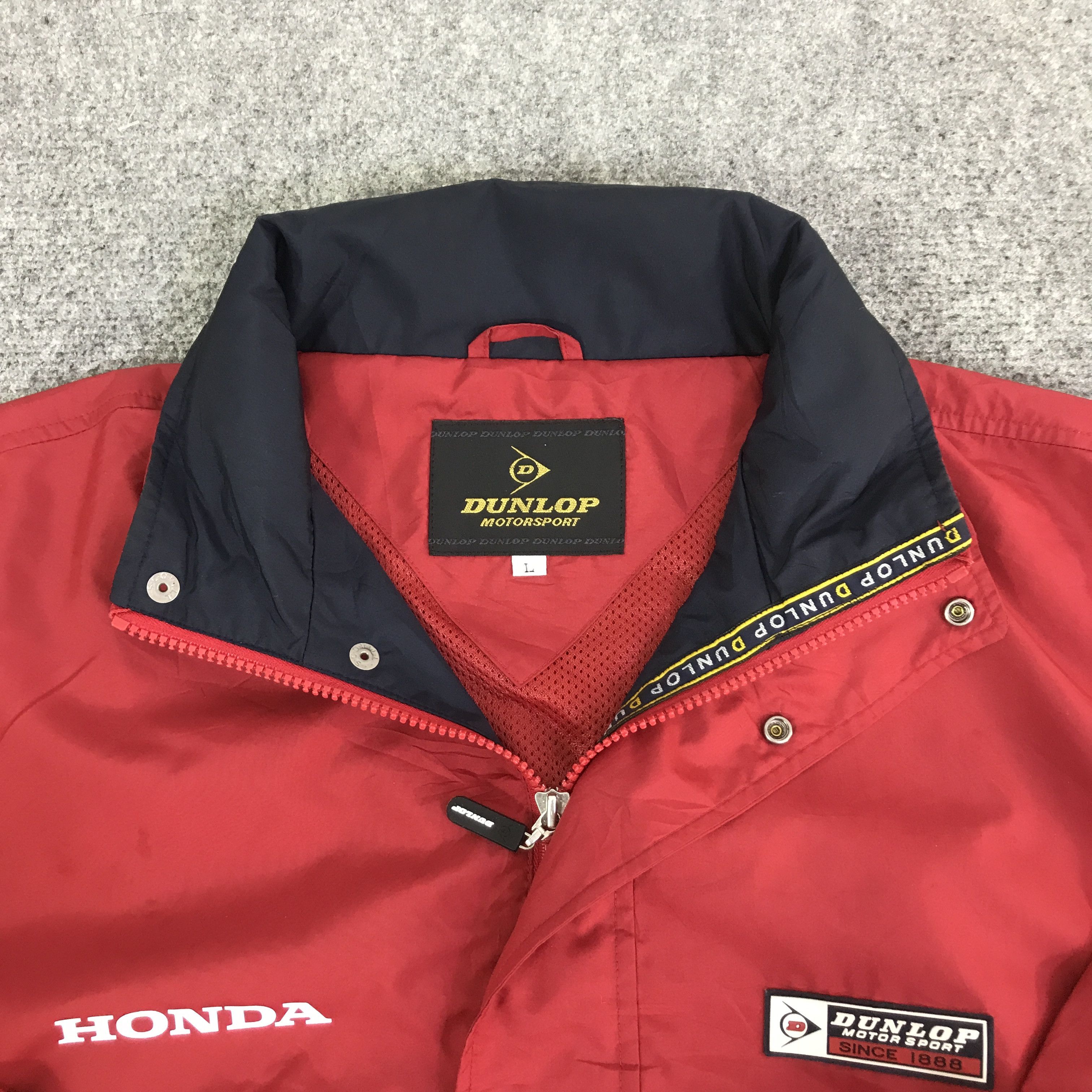 Japanese Brand HONDA x DUNLOP RACING JACKET K116B16 Size US L / EU 52-54 / 3 - 10 Thumbnail
