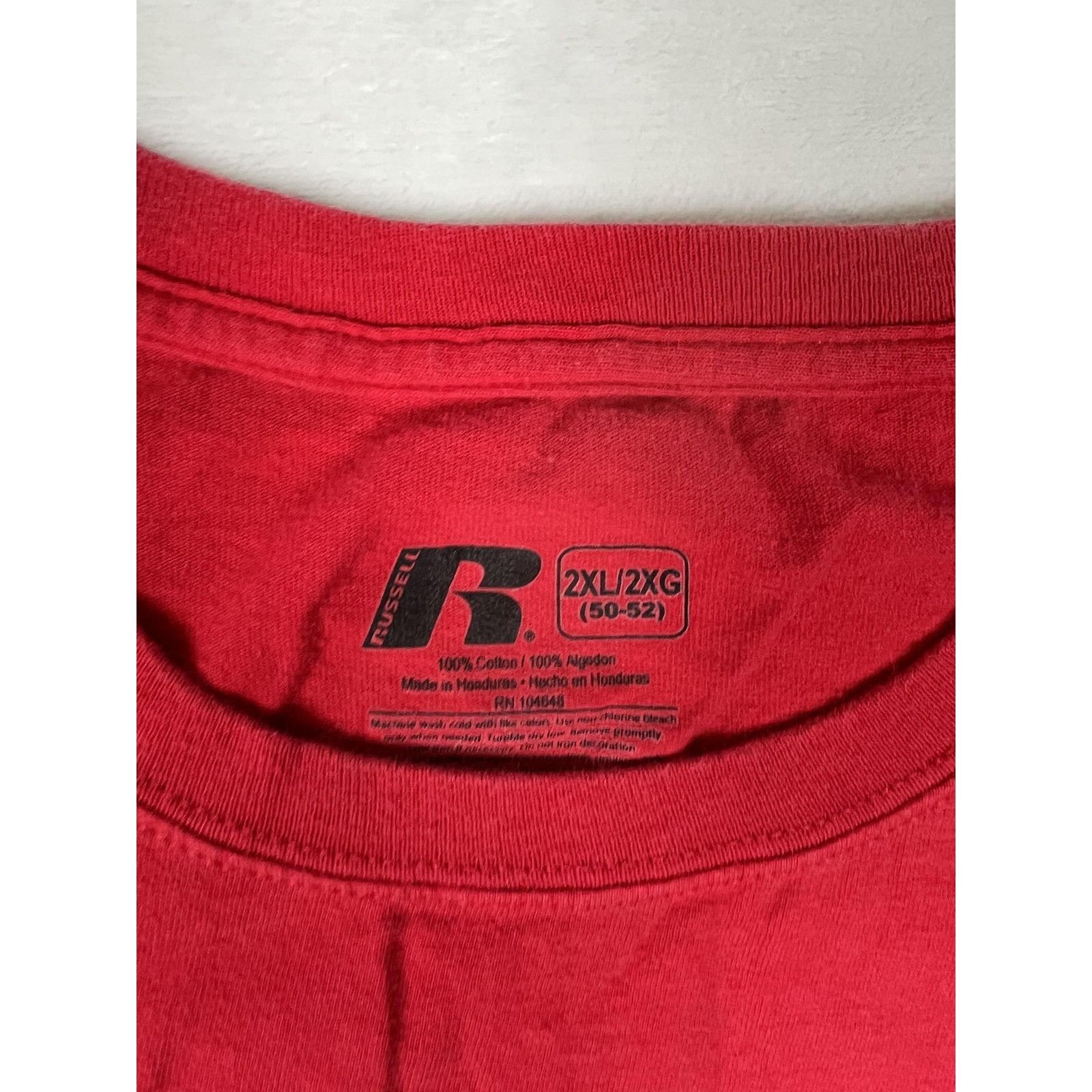 Russell Athletic Vintage Georgia Bulldogs Shirt Mens 2XL Red NCAA Football Ru Size US XXL / EU 58 / 5 - 3 Thumbnail