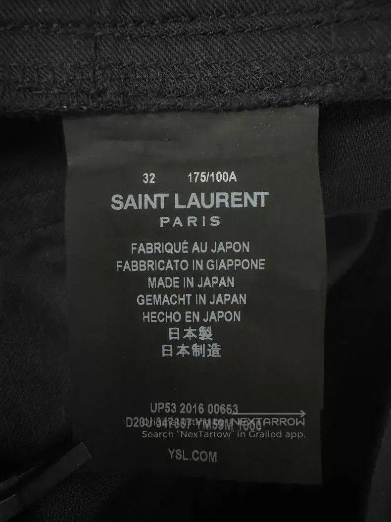 Saint Laurent Paris Saint Laurent Paris Black Basic Denim Pants i Size US 32 / EU 48 - 4 Thumbnail
