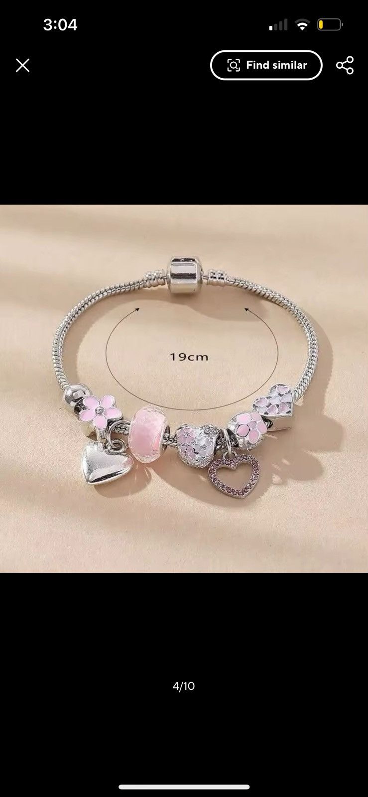 Designer Charm Bracelet Size ONE SIZE - 4 Thumbnail