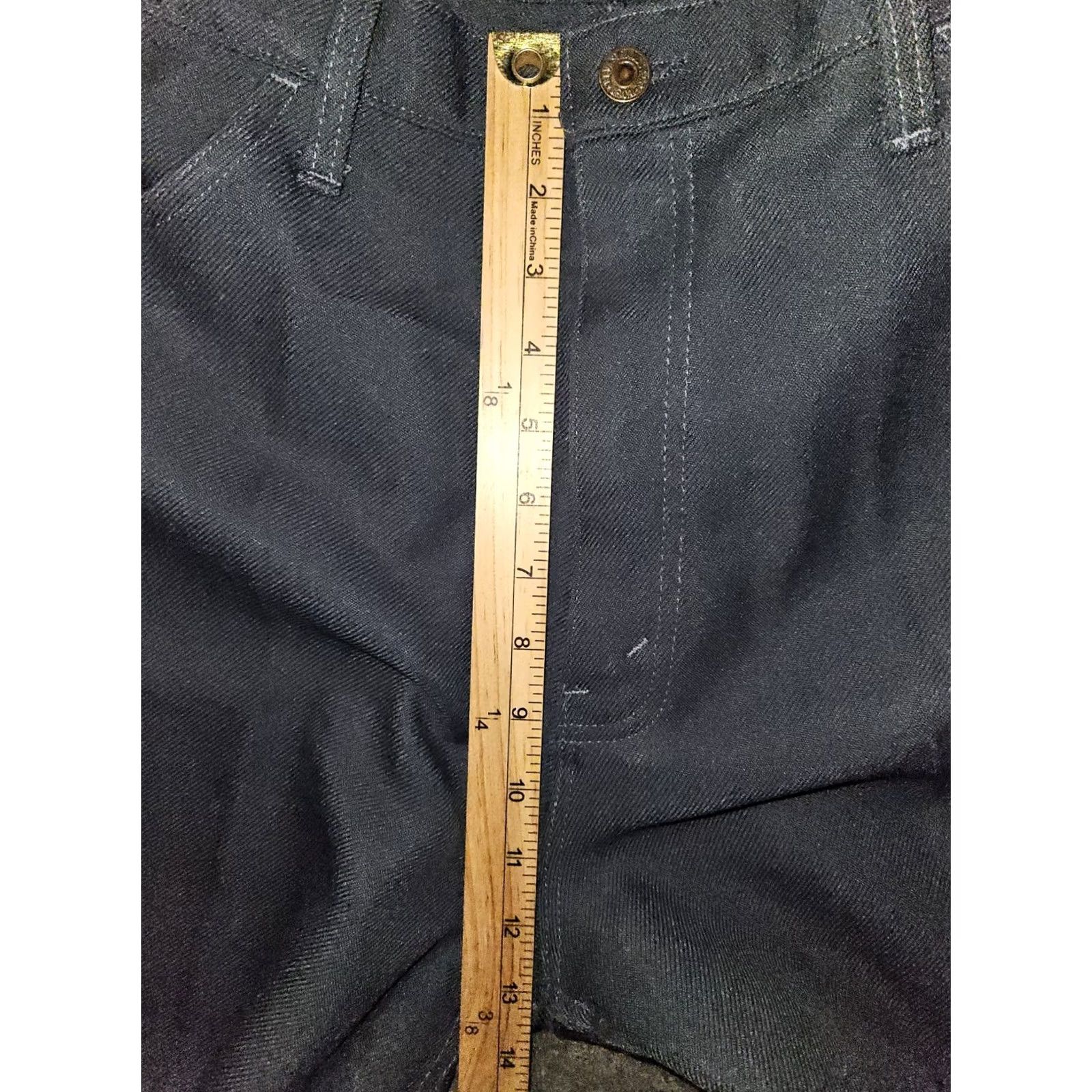 Levi's VINTAGE Levi's Pants Men 40x30 Black High Rise Retro 80's Dress Pants Straight Inseam 29 Mens Size US 40 / EU 56 - 4 Thumbnail