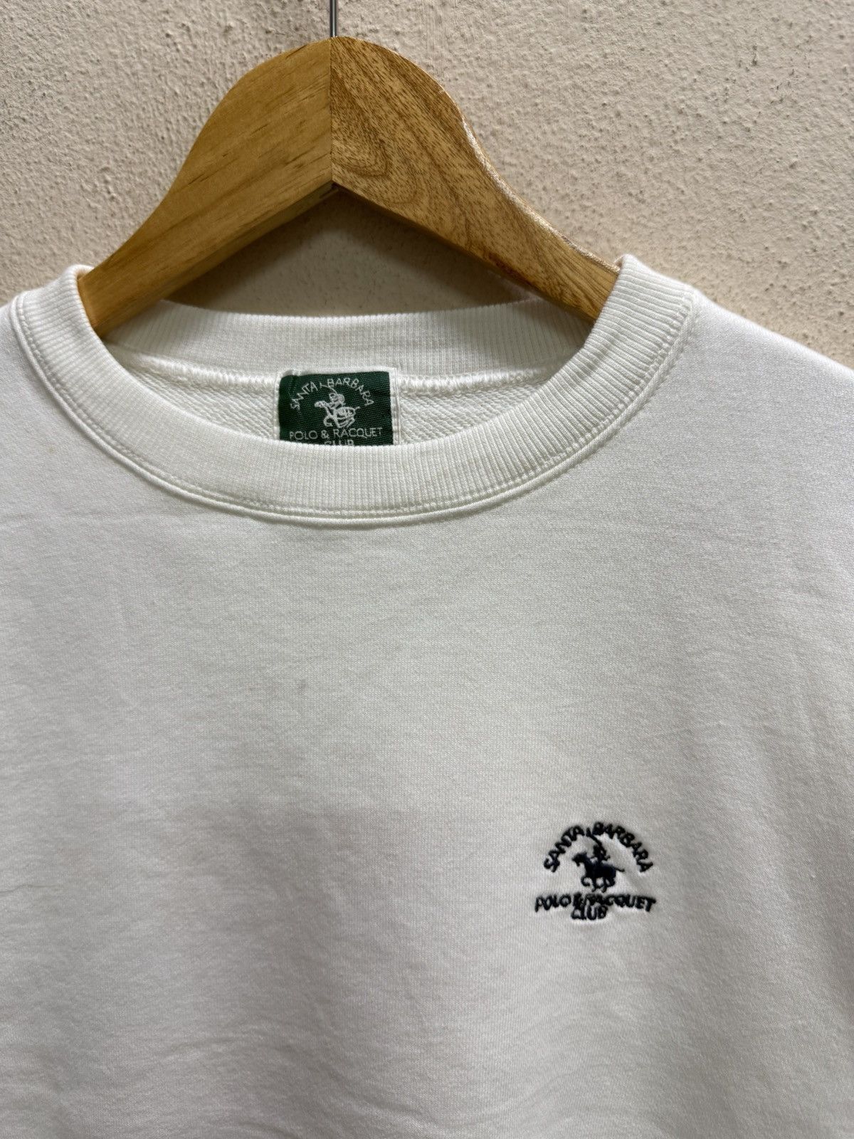 Vintage Santa Barbara Polo&Racquet Club Cropped Sweatshirt Smalllogo Size S / US 4 / IT 40 - 5 Thumbnail
