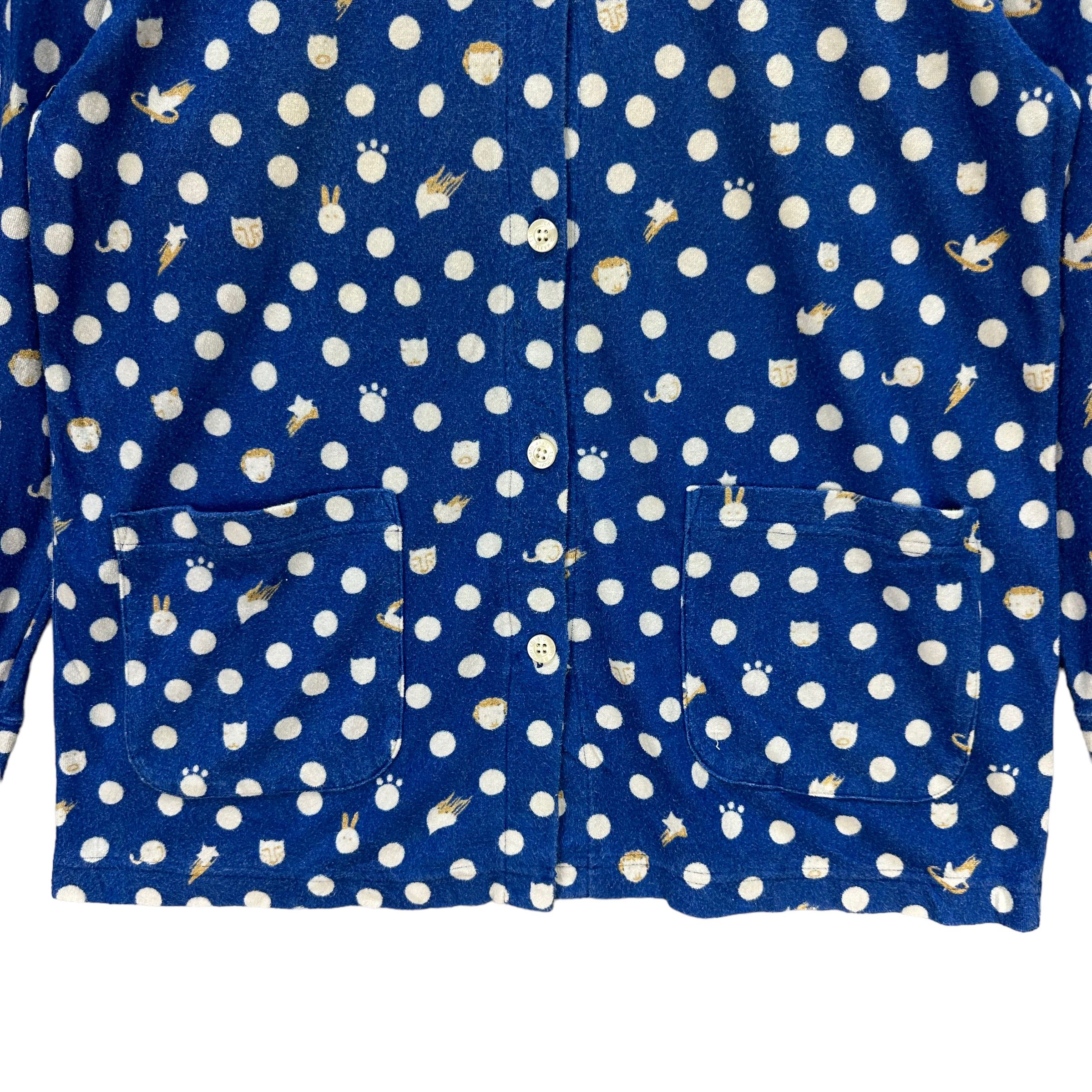 Tsumori Chisato TSUMORI CHISATO SLEEP POLKA DOT PYJAMA #7567-154 Size L / US 10 / IT 46 - 3 Thumbnail
