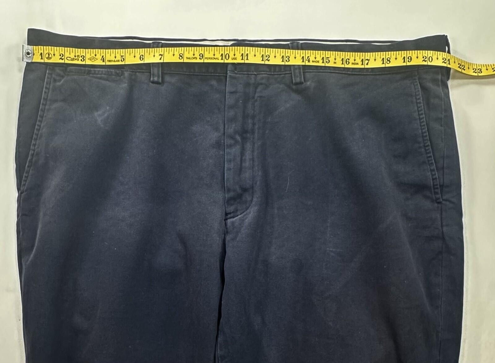 Polo Ralph Lauren Polo Ralph Lauren Preston Pant Blue (Tag:42/30 Meas: 42/28) Size US 42 / EU 58 - 3 Thumbnail