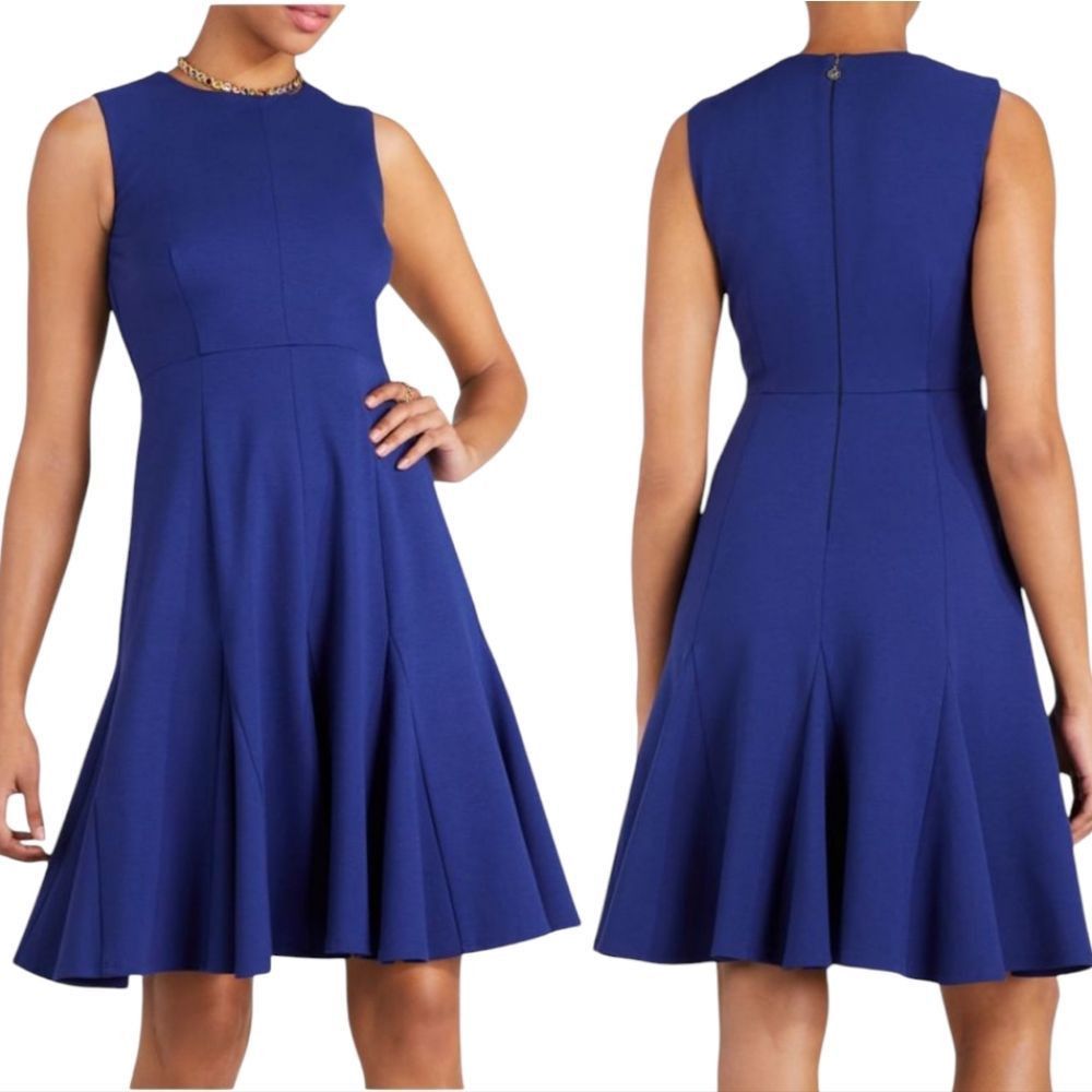 Kate Spade Kate Spade New York Sleeveless Ponte Drop Waist Office Siren Size M / US 6-8 / IT 42-44 - 2 Thumbnail