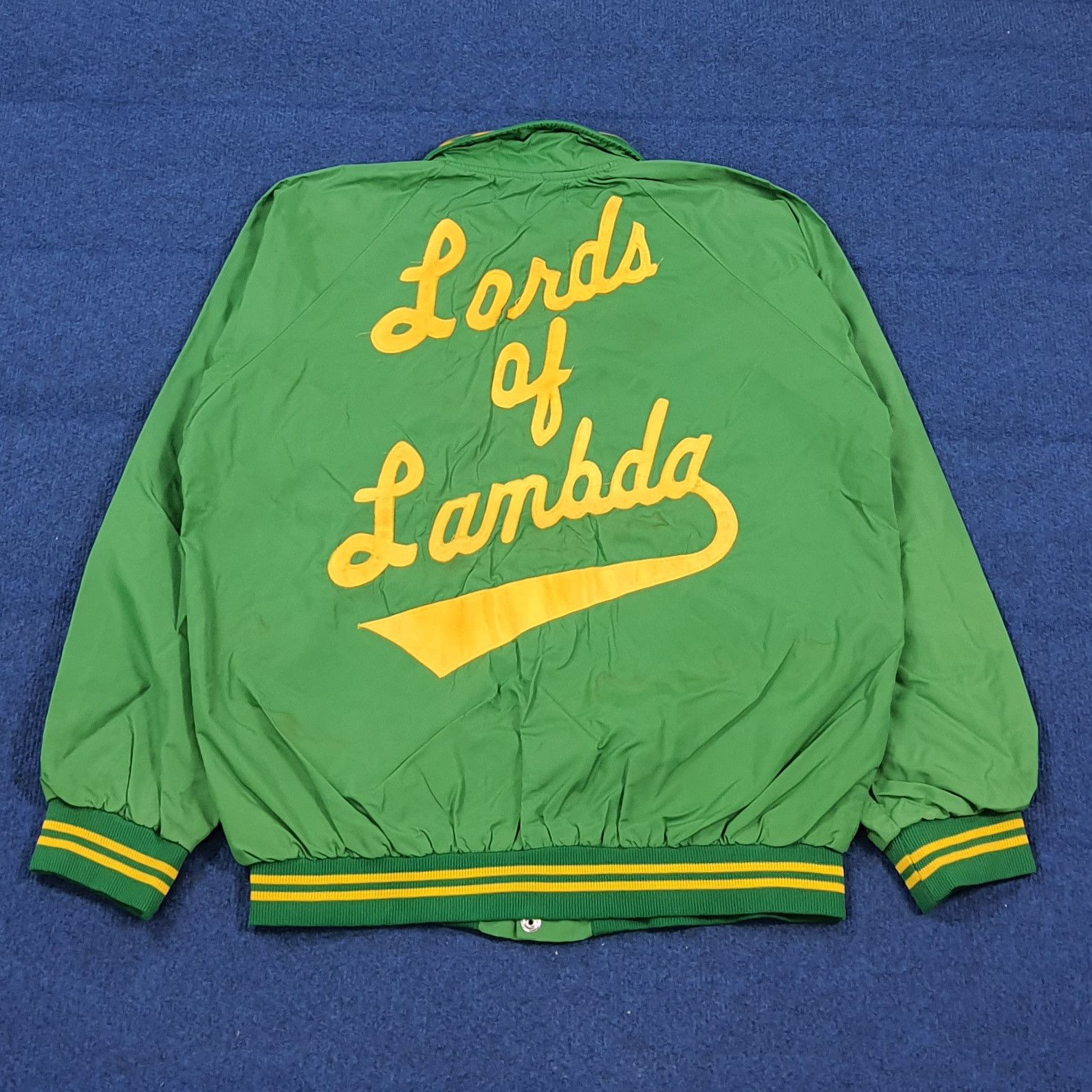 Russell Athletic Vintage Lambda Chi Alpha Fraternity Coaches Jacket C306N13 Size US M / EU 48-50 / 2 - 1 Thumbnail