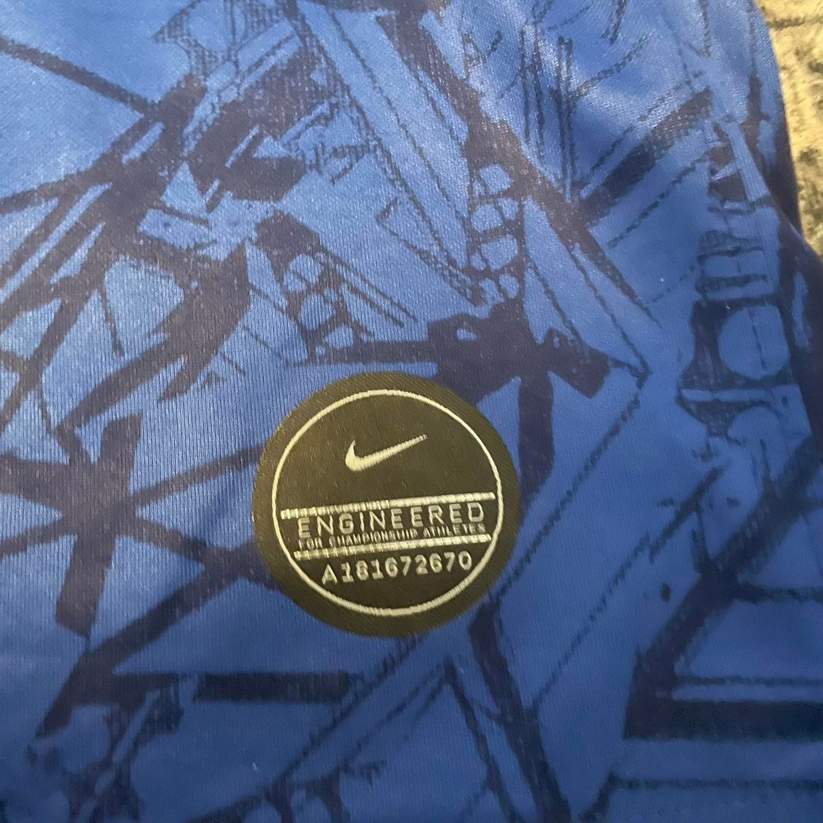Nike Nike blue Home Chelsea 2020/21 Tammy Abraham XL Size US XL / EU 56 / 4 - 4 Thumbnail