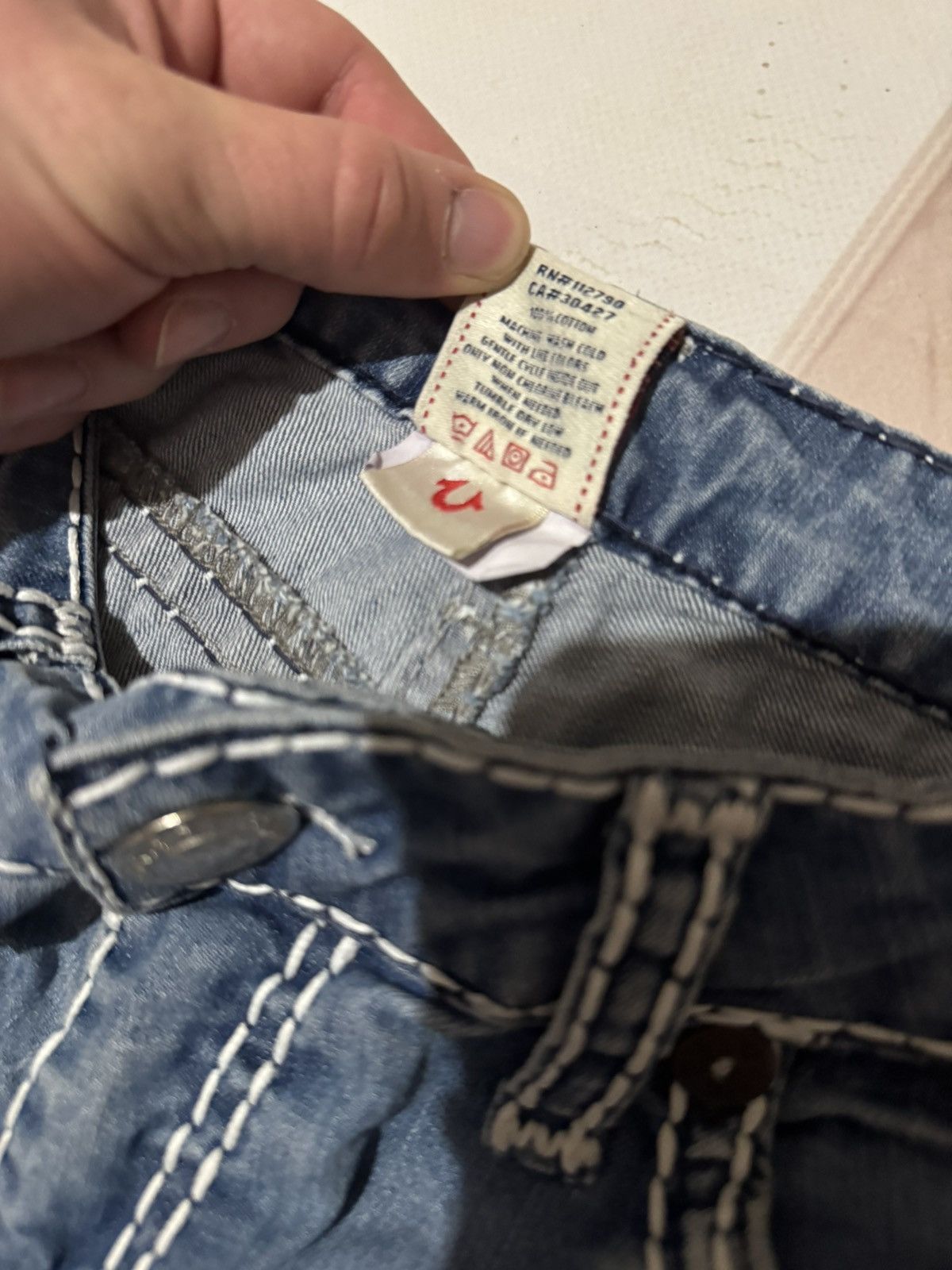 True Religion True Religion Denim Jeans – Iconic Stitching / Clean Wash Size US 32 / EU 48 - 8 Thumbnail