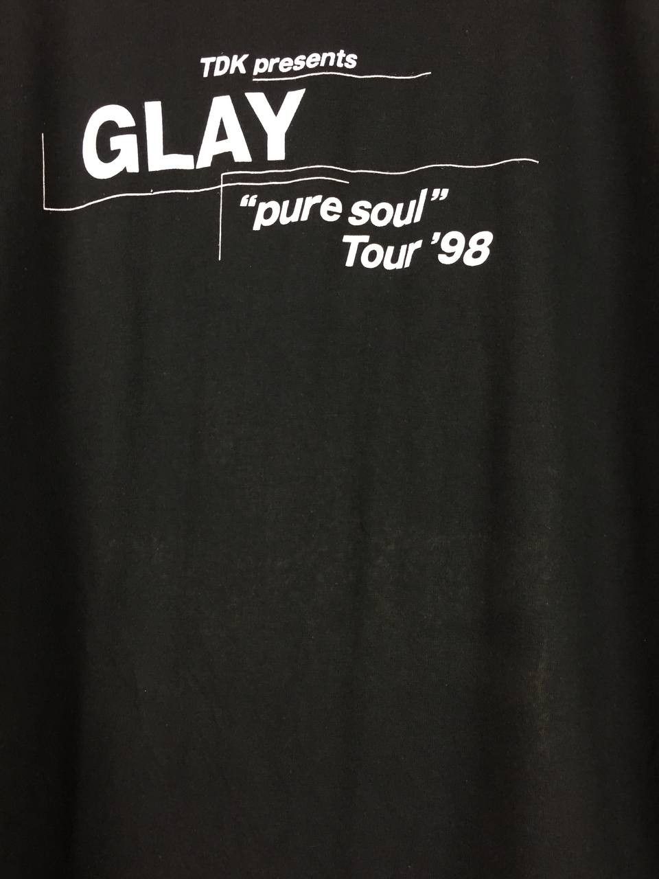 Band Tees Vtg Glay Japanese Rock Band Pure Soul Tour 98 Concert Tee Size US L / EU 52-54 / 3 - 4 Thumbnail