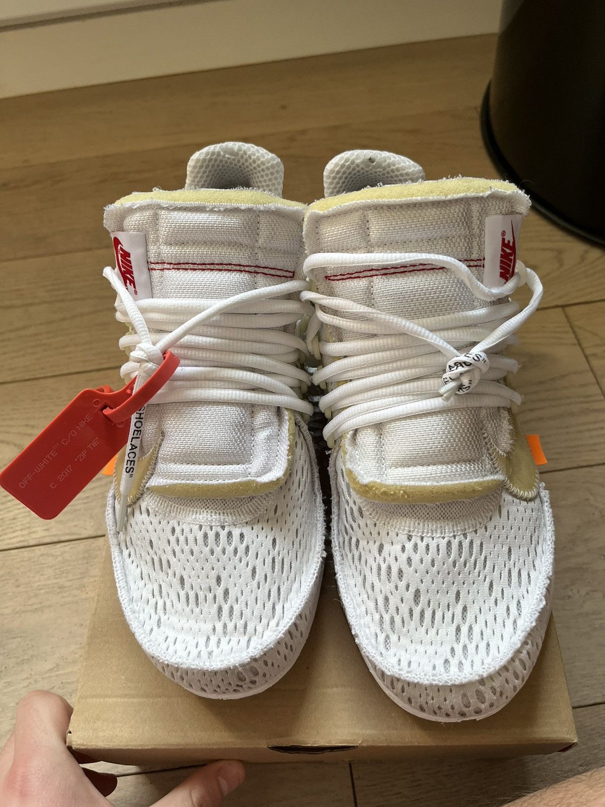 Nike × Off-White Presto off white Size US 10 / EU 43 - 4 Thumbnail
