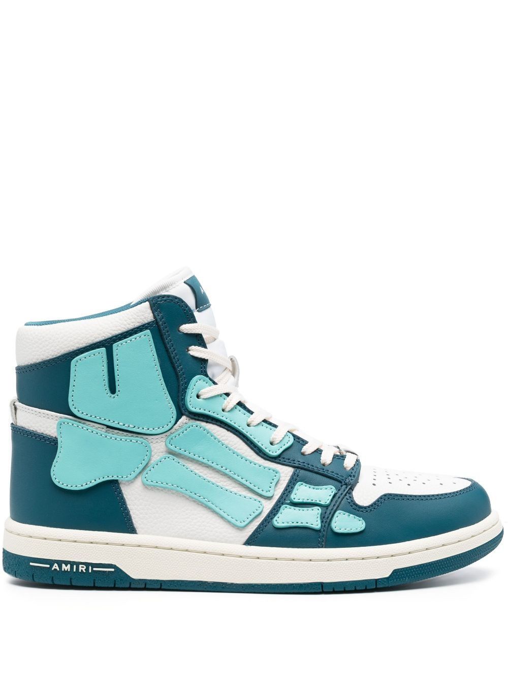 Amiri o1w1db11224 Skel Hi-Top Sneakers in Multicolor Size US 8 / EU 41 - 1 Thumbnail