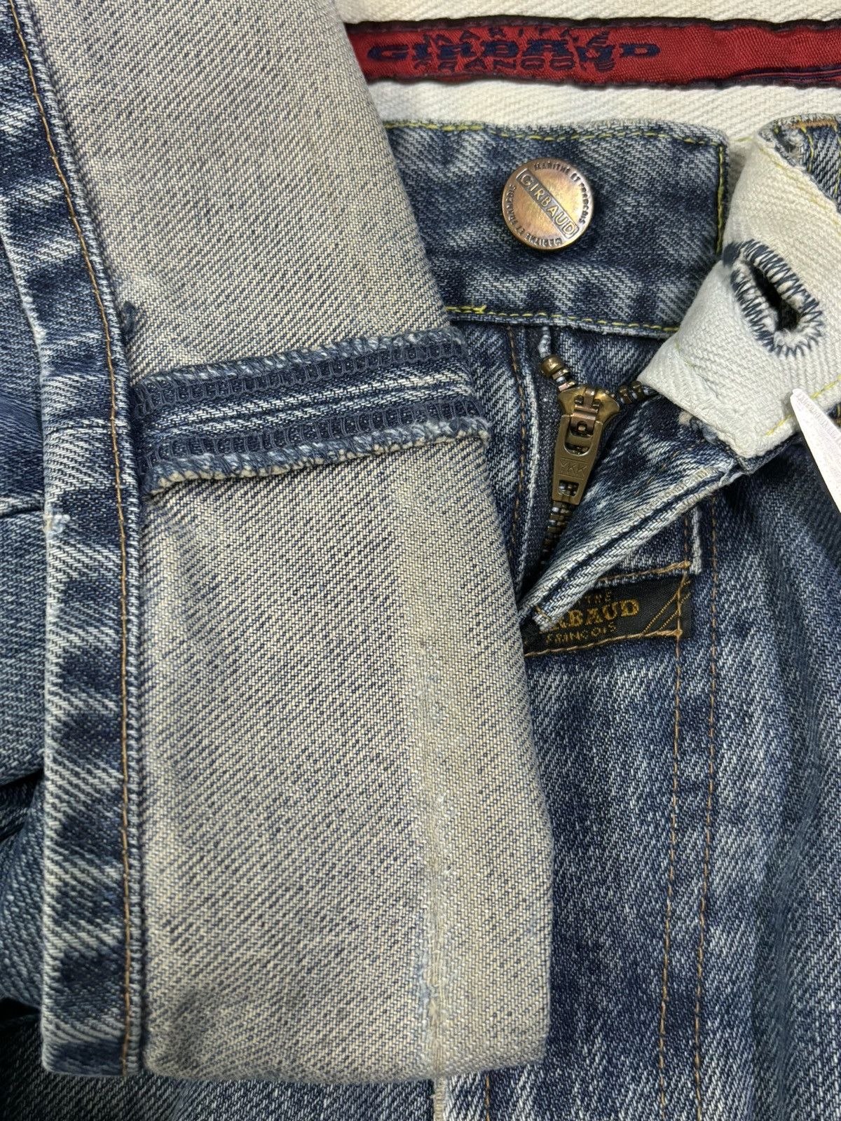 Marithe + Francois Girbaud Vintage 90s Marithe Francois Girbaud Baggy Distressed Jeans Size US 30 / EU 46 - 5 Thumbnail