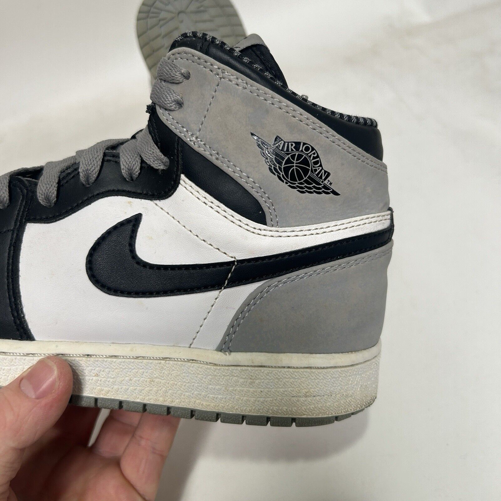 Jordan Brand Nike Shoes Air Jordan 1 Retro High OG GS “Barons” 2024 Size US 8.5 / IT 38.5 - 10 Thumbnail