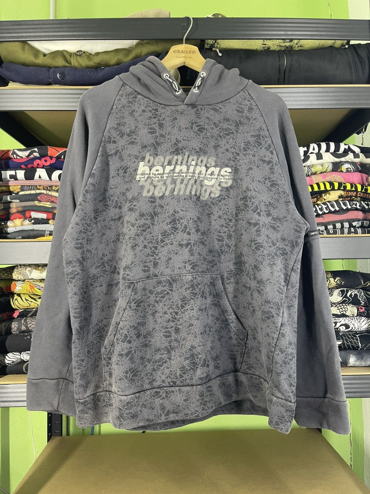 BERNINGS SHO Bernings Sho Punk Style Hoodie Size US L / EU 52-54 / 3 - 5 Thumbnail