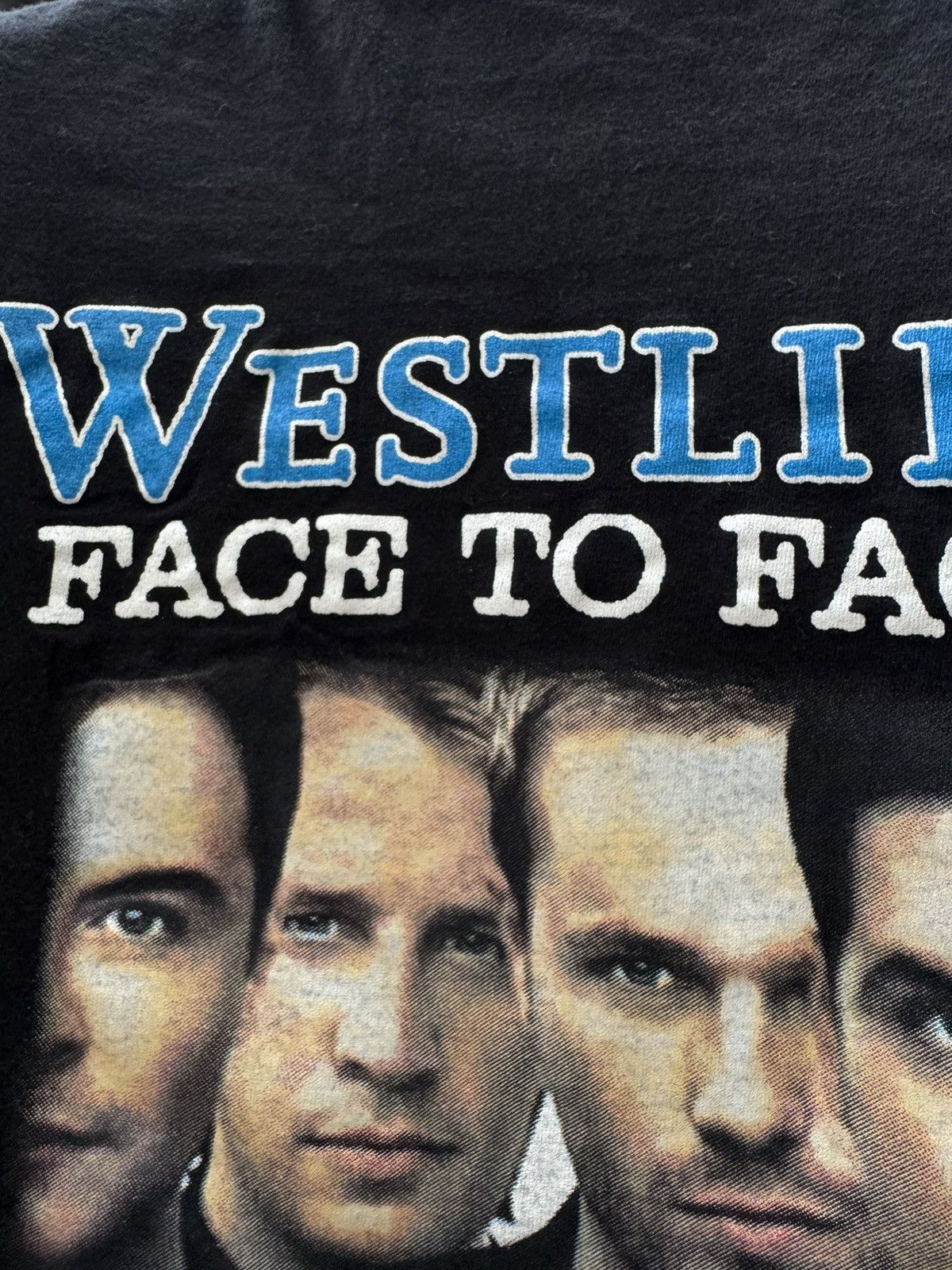 Band Tees Vintage Westlife Face to Face T Shirt Tour Y2K Size US M / EU 48-50 / 2 - 6 Thumbnail
