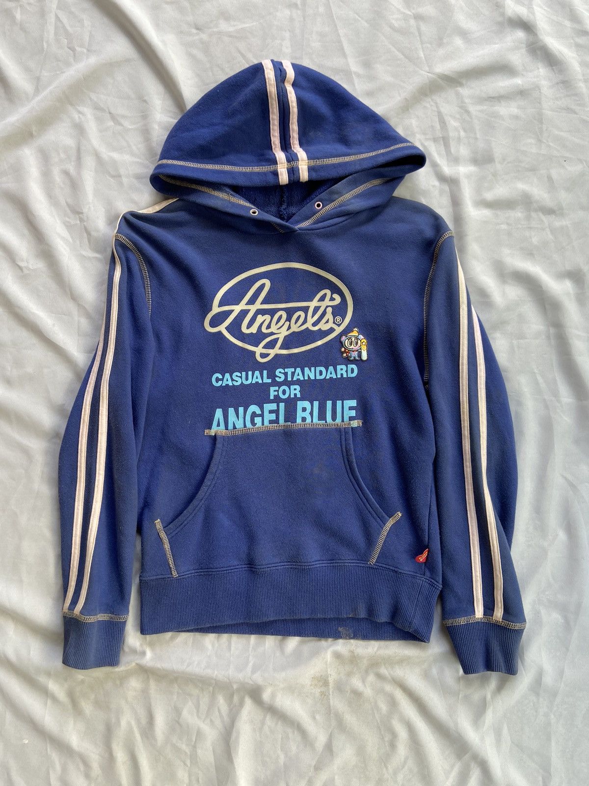 image of Angel Blue Hoodie Casual Standard, Men's (Size Small)