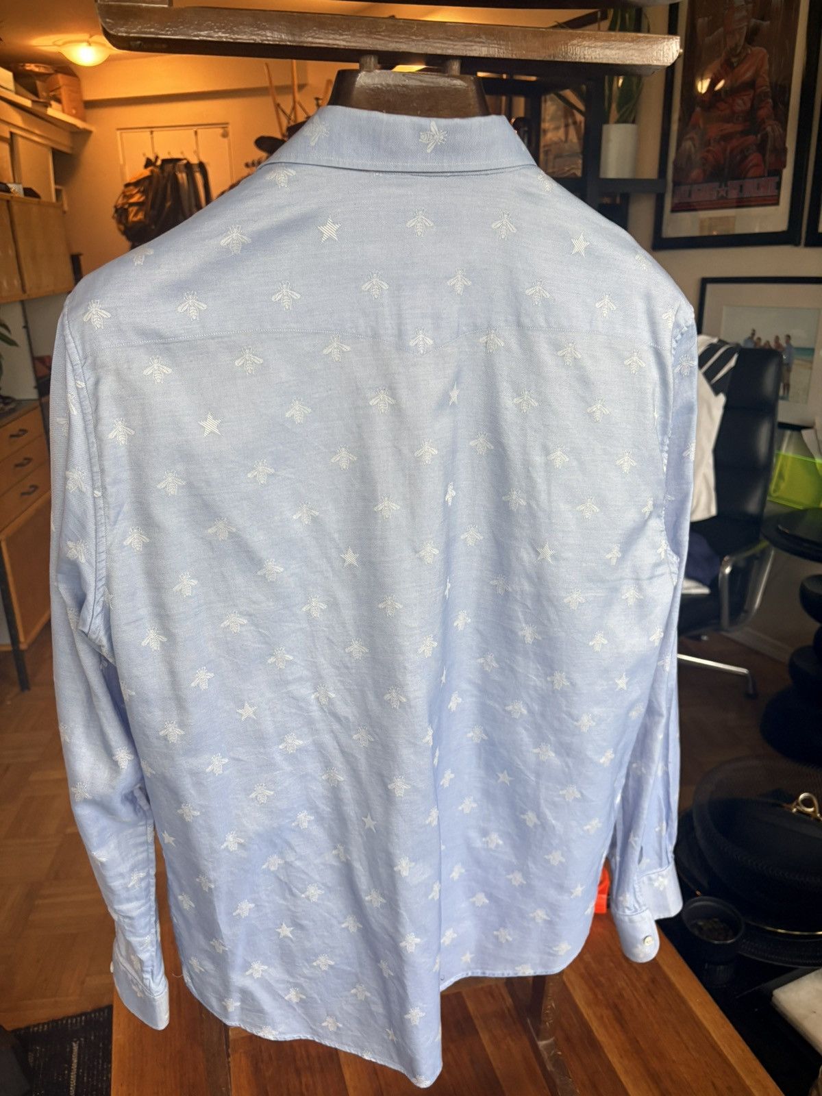 Gucci Gucci Dresshirt Size US L / EU 52-54 / 3 - 3 Thumbnail