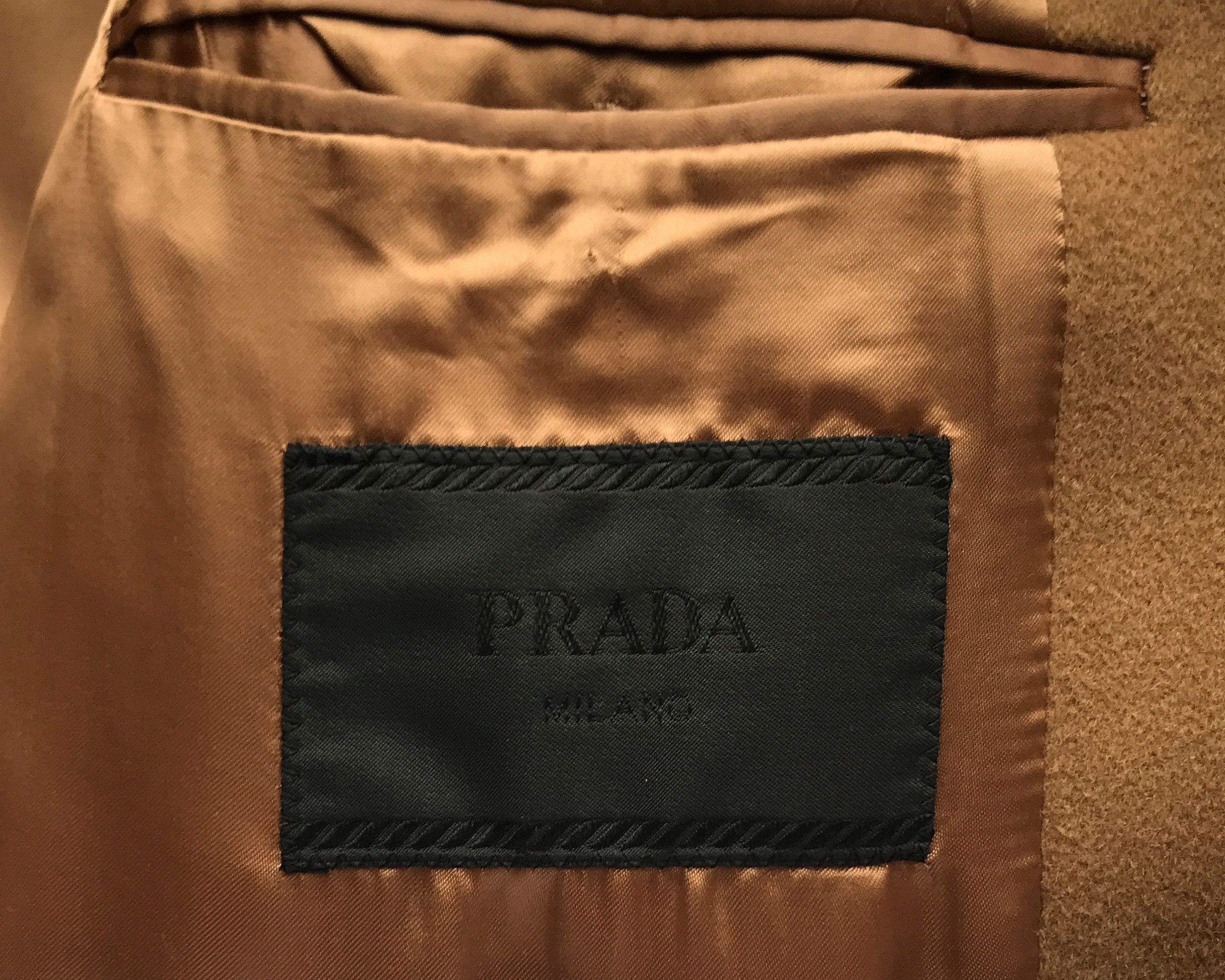 Prada PRADA MILANO SINGLE BREASTED WOOL COAT SIZE 50R ~ L Size US M / EU 48-50 / 2 - 6 Thumbnail