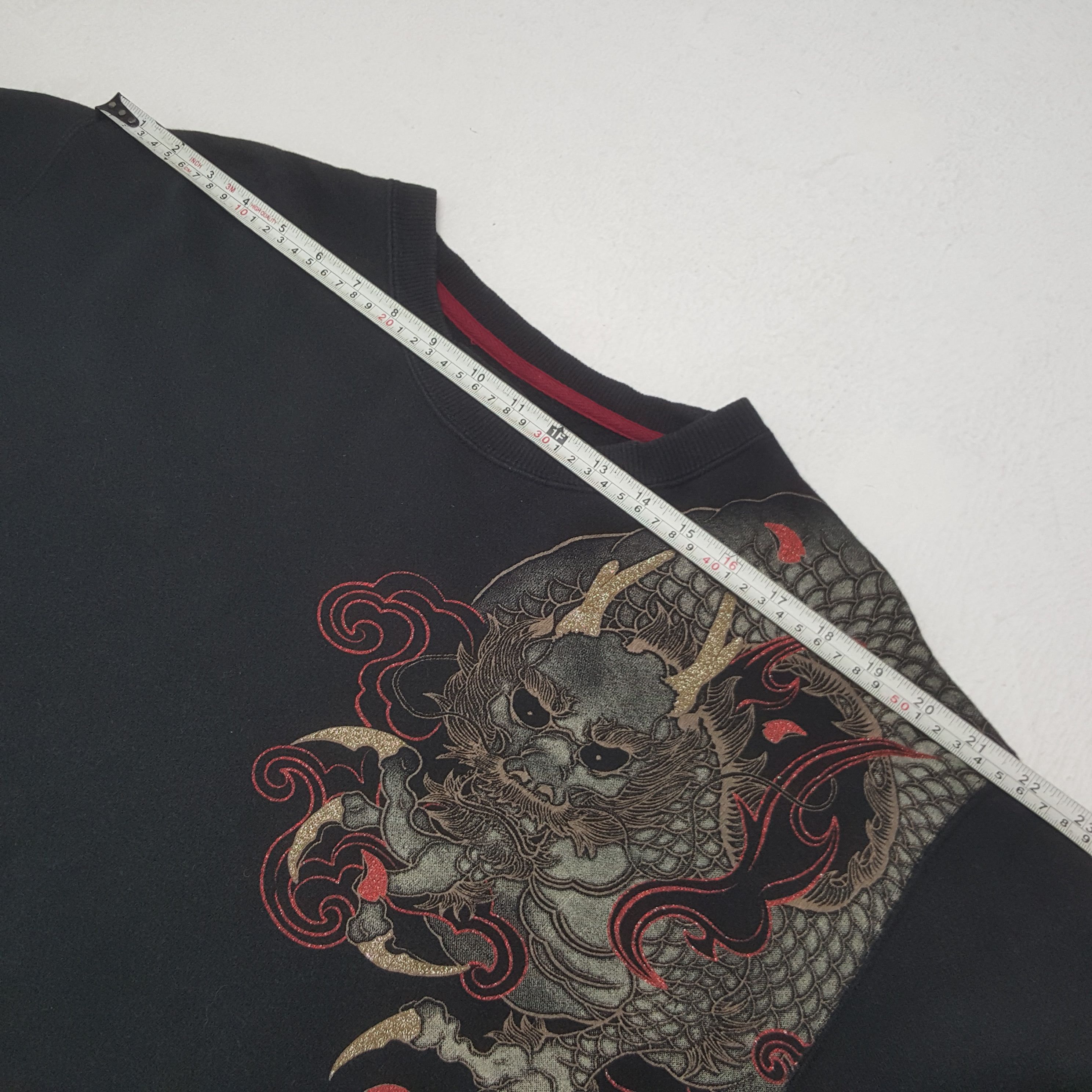 Japanese Brand × Vintage Vintage Dragon Art Japanese Brand Sweatshirt Size US XL / EU 56 / 4 - 6 Thumbnail