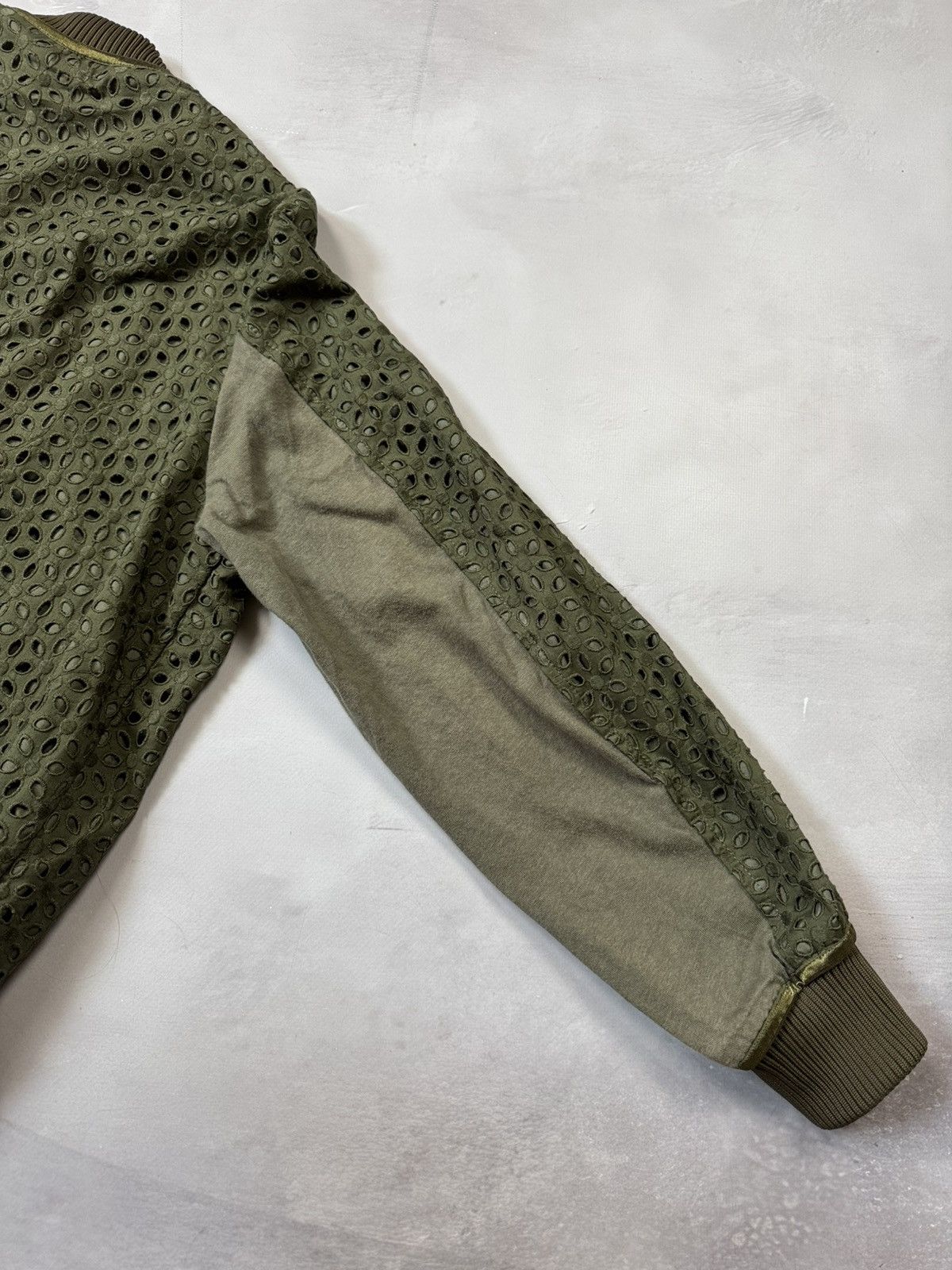 Undercover Sue Undercover Mesh Bomber Jacket(Khaki/M) Size US M / EU 48-50 / 2 - 4 Thumbnail