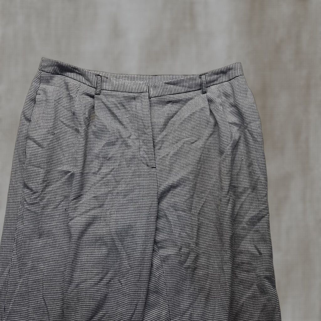 Vintage Jaclyn Smith Gray Capri Pants Casual Adult Women's Size 16 Capris Pockets Wide-Leg Size 38" / US 16 / IT 52 - 1 Thumbnail