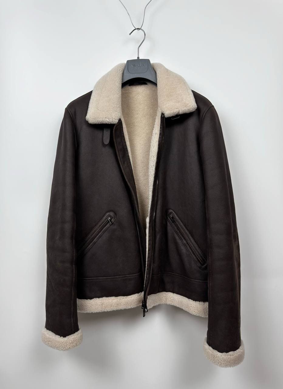 Loro Piana Shearling Leather Jacket