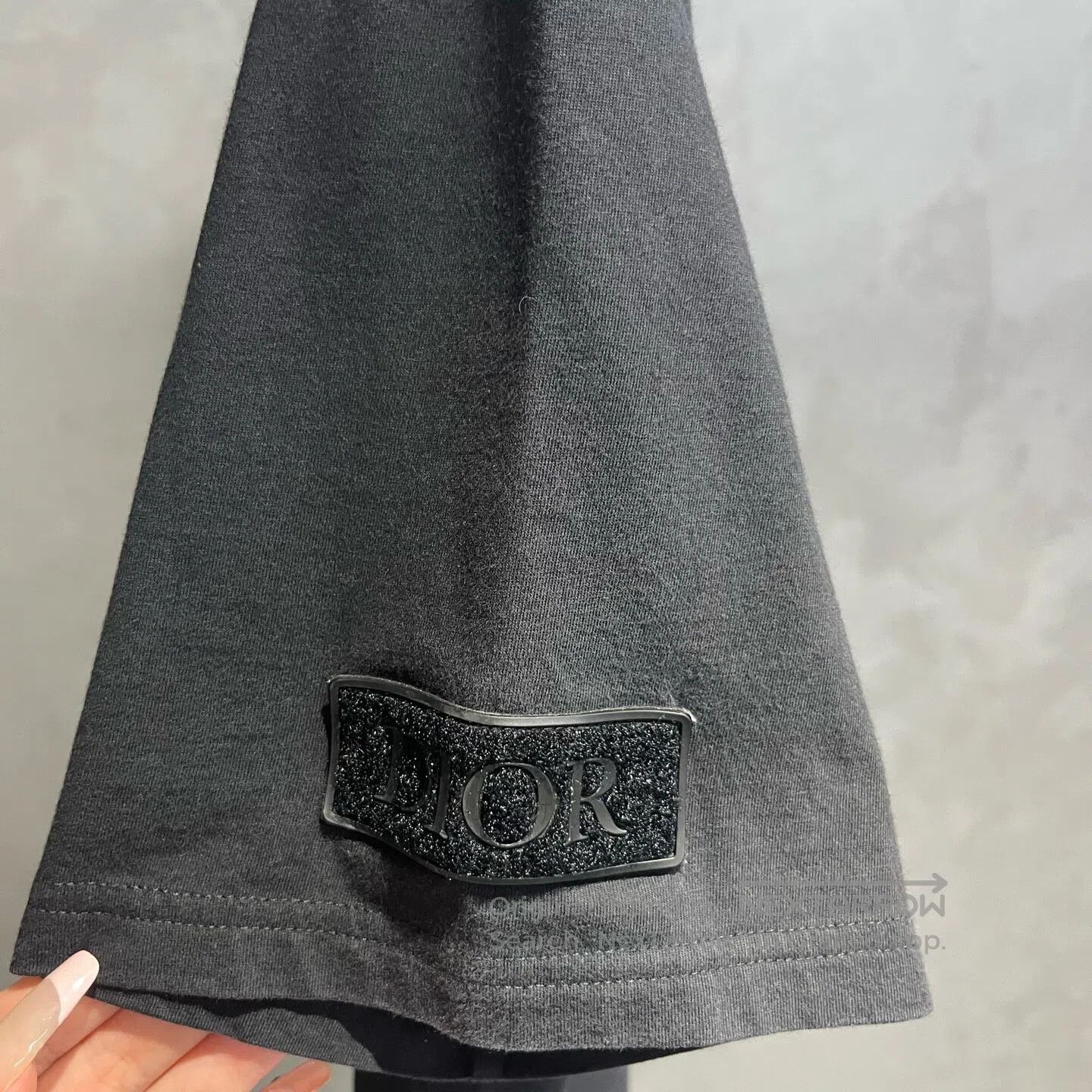 Dior Dior Logo T-shirt with a loose round-neck and short sleeve Size M / US 6-8 / IT 42-44 - 6 Thumbnail