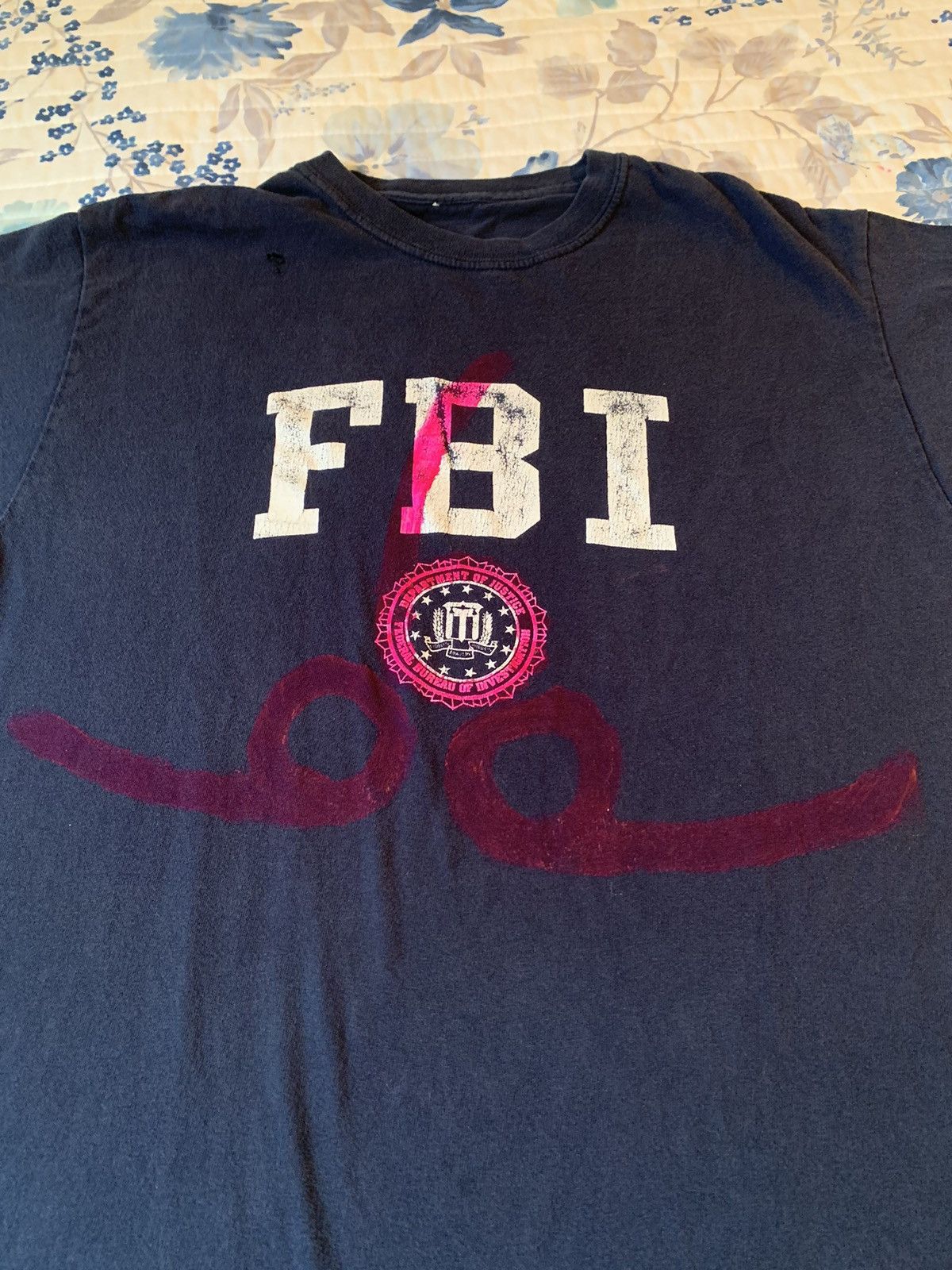 Vintage Custom FBI shirt Streetwear Fashion Y2K Vintage 2000s Opium Size US S / EU 44-46 / 1 - 2 Thumbnail