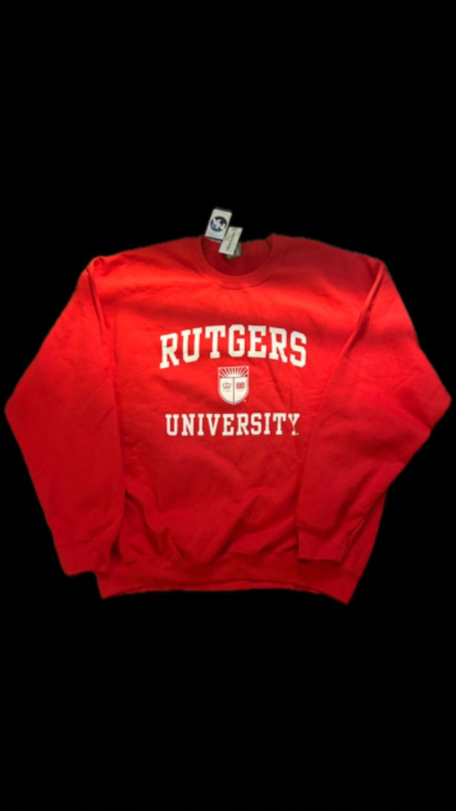 Vintage Vintage Red Crewneck Rutgers Ivysport l Size US XL / EU 56 / 4 - 1 Thumbnail