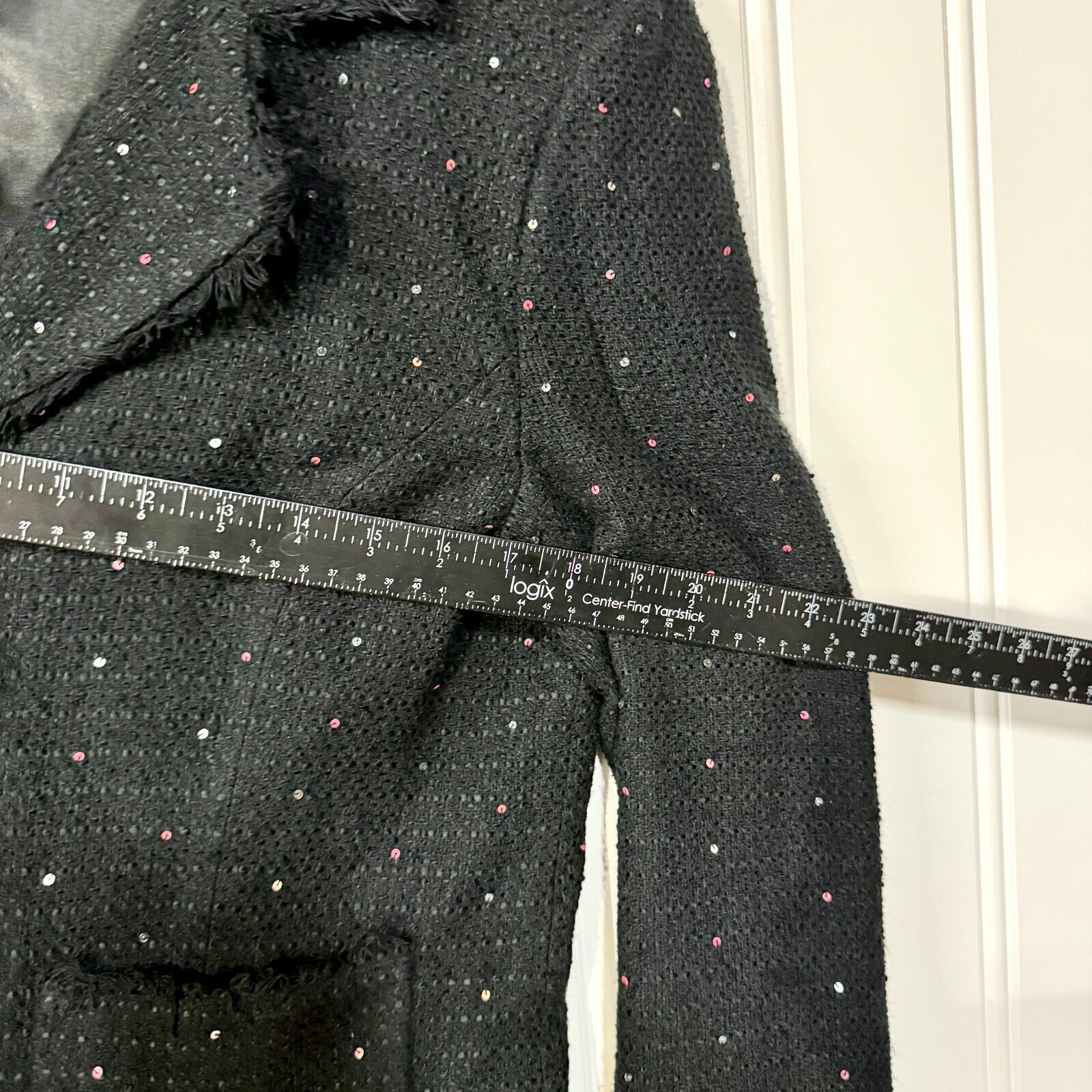 Vintage Vtg Silkland Blazer Knit Lined Speckled 70% Silk Button XL Size XL / US 12-14 / IT 48-50 - 5 Thumbnail