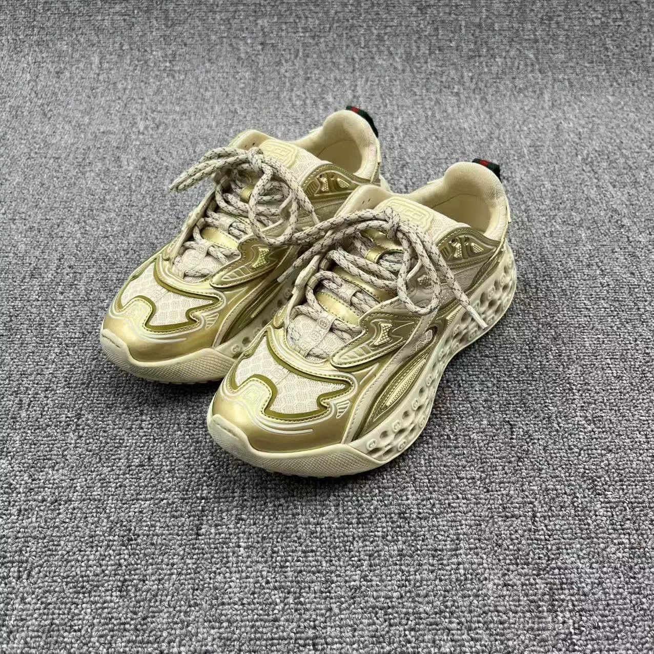 Gucci Gucci Cub3D Interlocking G GG Monogram Dad Sneakers Size US 5.5 / IT 35.5 - 1 Thumbnail