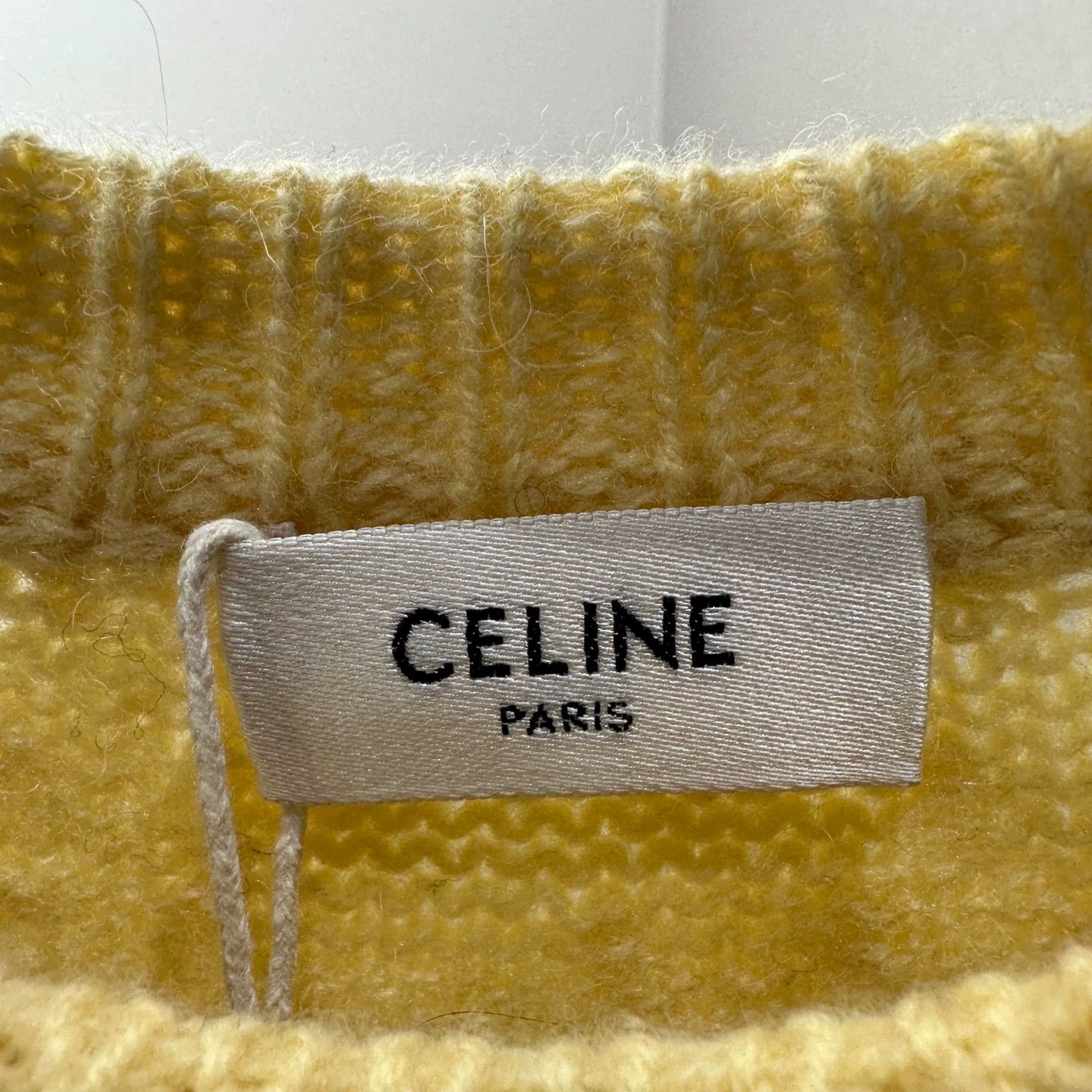 Celine Celine Triomphe Fair Isle wool sweater M mar412 Size M / US 6-8 / IT 42-44 - 3 Thumbnail