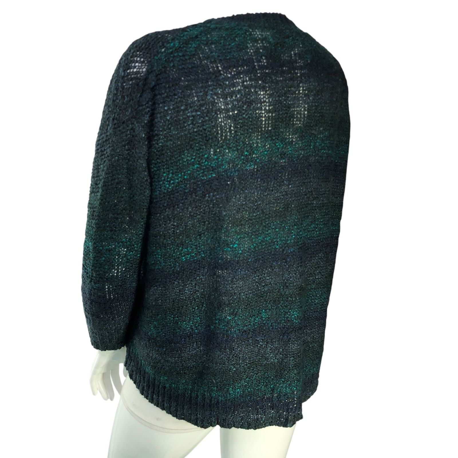 Denim & Supply Ralph Lauren Ralph Lauren Denim & Supply Size L Sweater Knit Blue Green Size L / US 10 / IT 46 - 6 Thumbnail