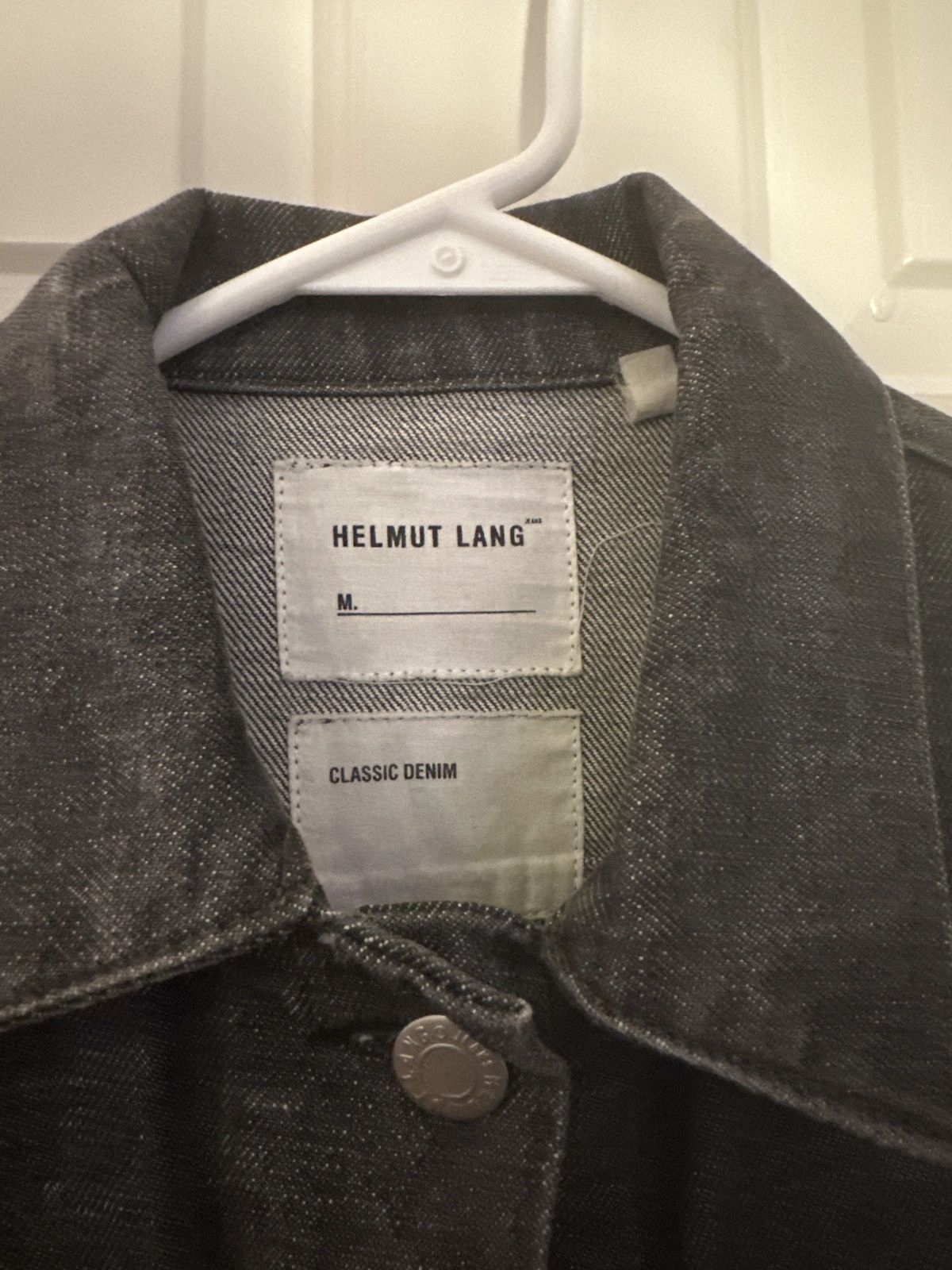 Helmut Lang Vintage Helmut Lang Denim Jacket button up shirt Size US XS / EU 42 / 0 - 3 Thumbnail