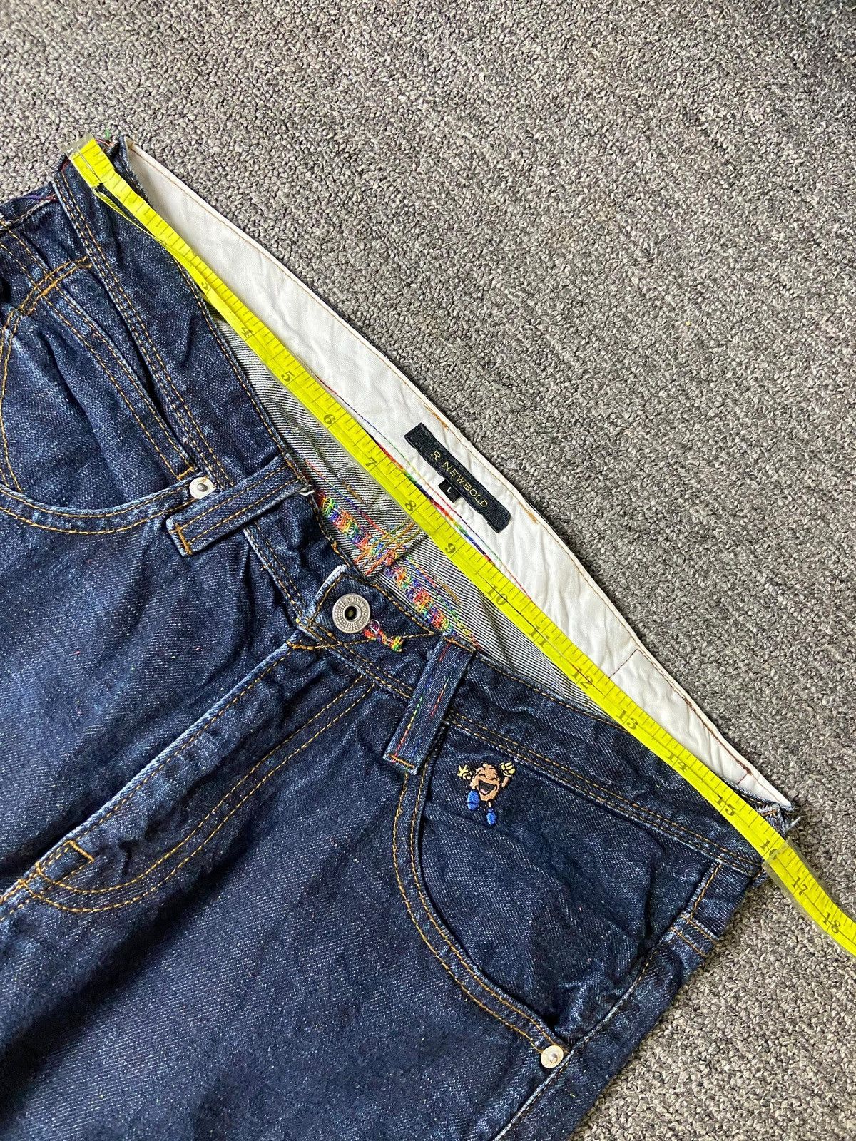 Japanese Brand × R.Newbold × Vintage R.Newbold Brand Straight Cut Denim Jeans (123) Size US 32 / EU 48 - 6 Thumbnail