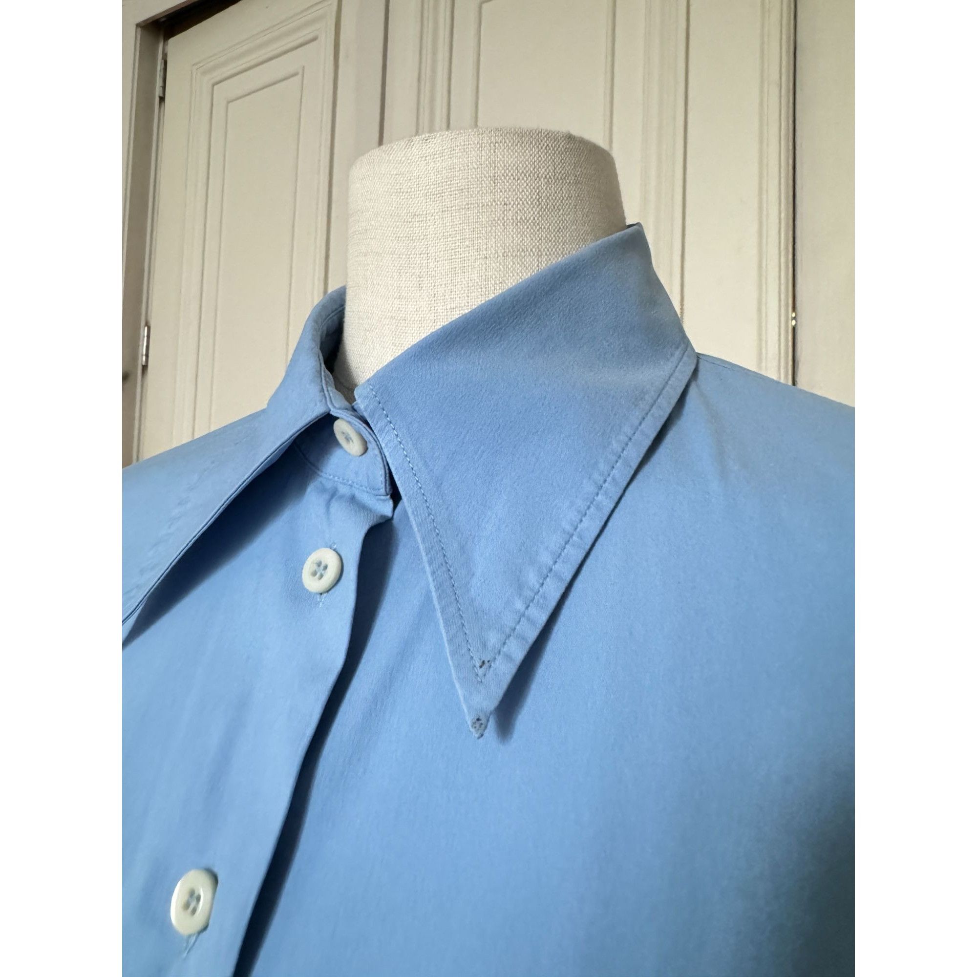 Prada 2019 Blue Shirt Size M / US 6-8 / IT 42-44 - 8 Thumbnail