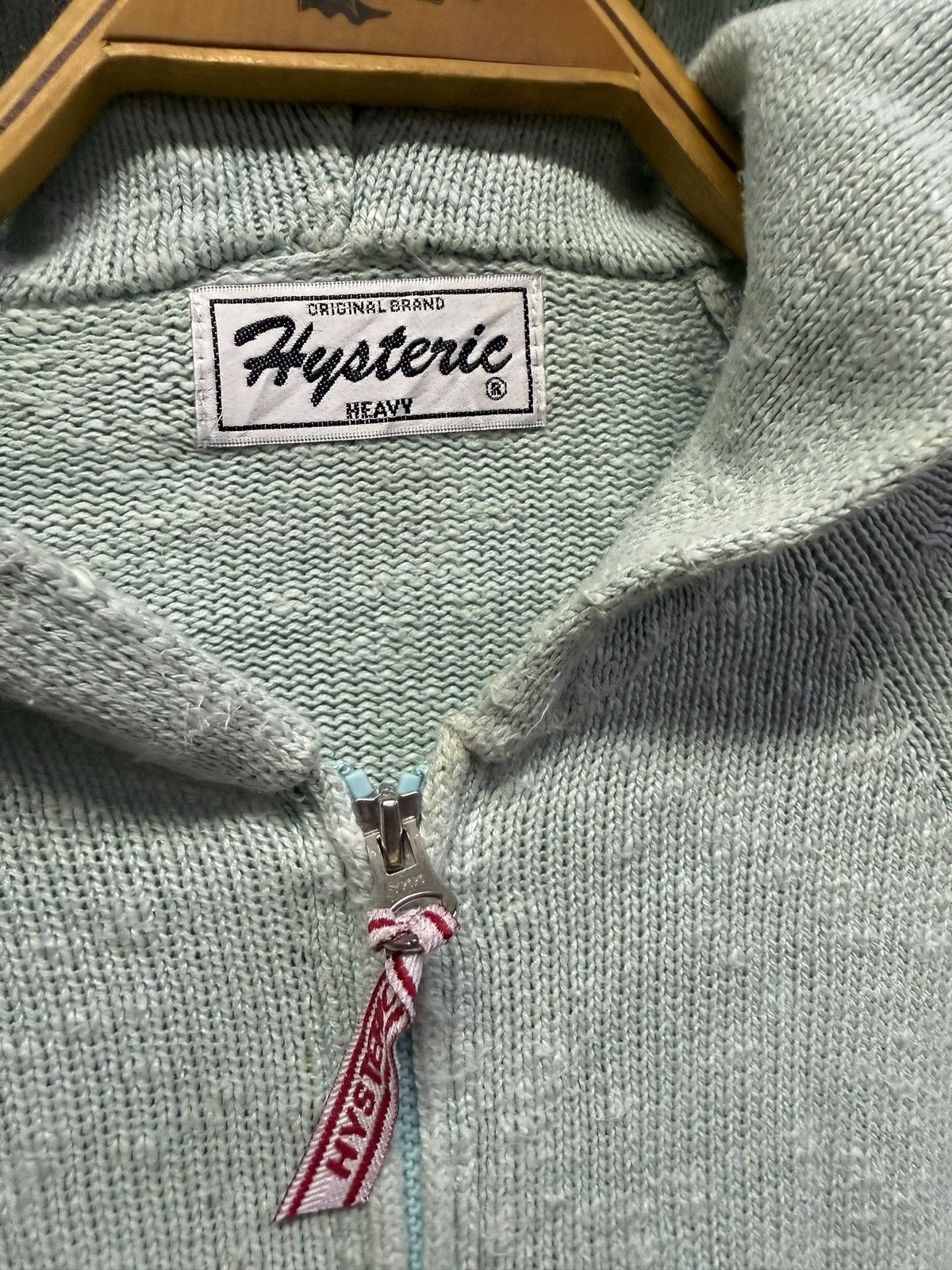 Hysteric Glamour Vintage Hysteric glamour zipper hoodie knit Size US M / EU 48-50 / 2 - 4 Thumbnail