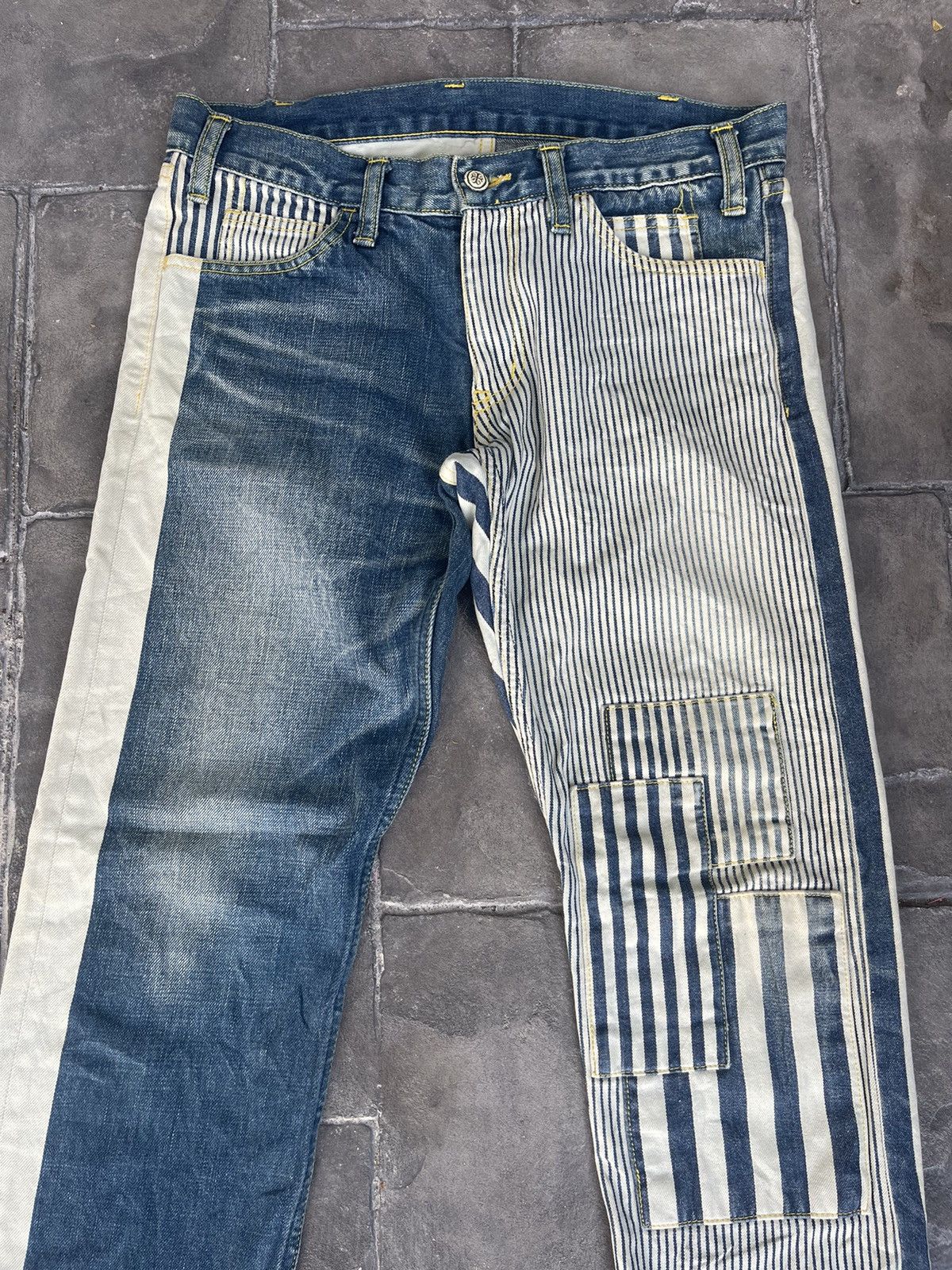 Taishi Nobukuni JAPAN MADE Taishi Nobukuni Hand-made Selvedge Denim Size US 30 / EU 46 - 2 Thumbnail
