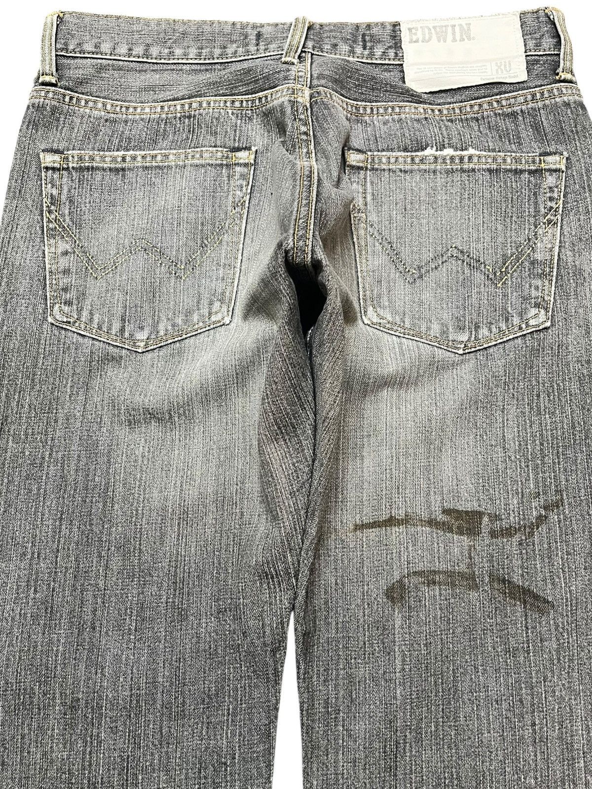 Edwin Vintage Edwin Exclusive Vintage Faded GrungeDistressed Denim Size US 32 / EU 48 - 6 Thumbnail