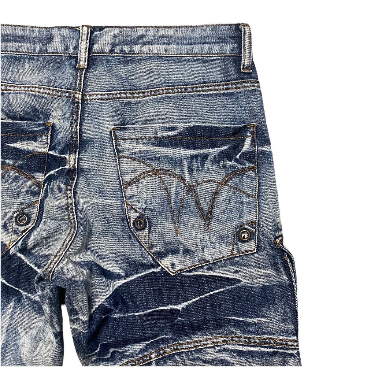 Vintage Japanese Brand J&J Six Pocket Denim Jeans Size US 32 / EU 48 - 12 Thumbnail