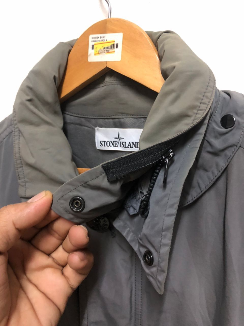Stone Island Mid-length micro reps trench coat Size US L / EU 52-54 / 3 - 4 Thumbnail