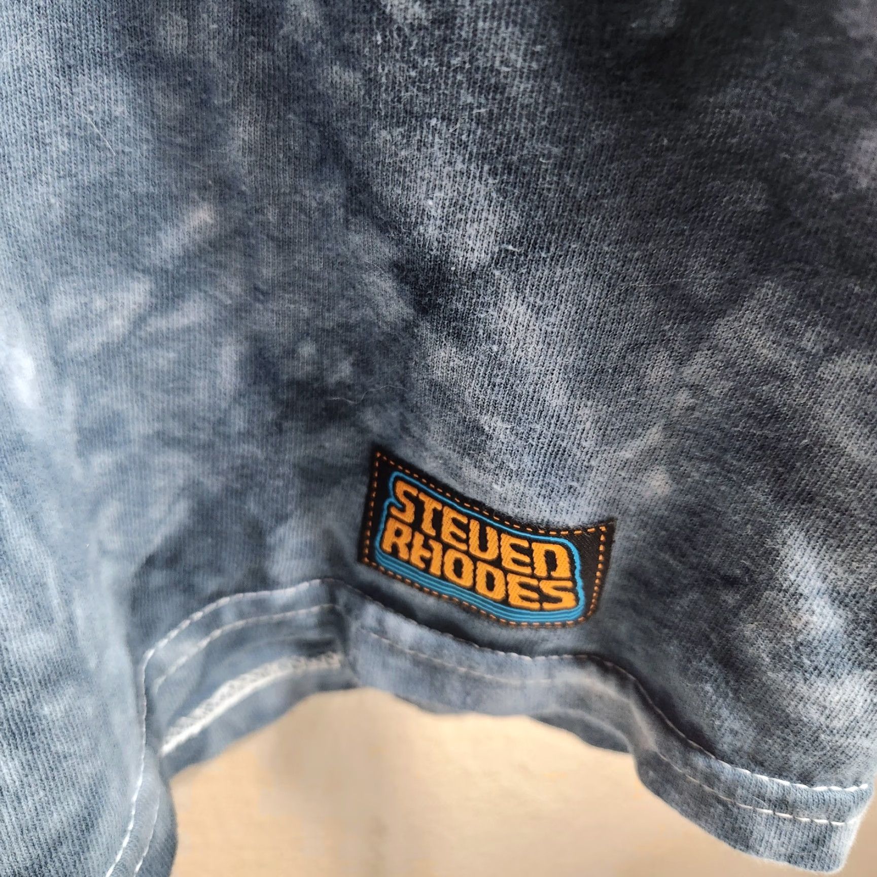 RHODE Steven Rhodes Mens |M| Gray Tie Dye Mommy Can We Keep Him T Shirt Size US M / EU 48-50 / 2 - 4 Thumbnail