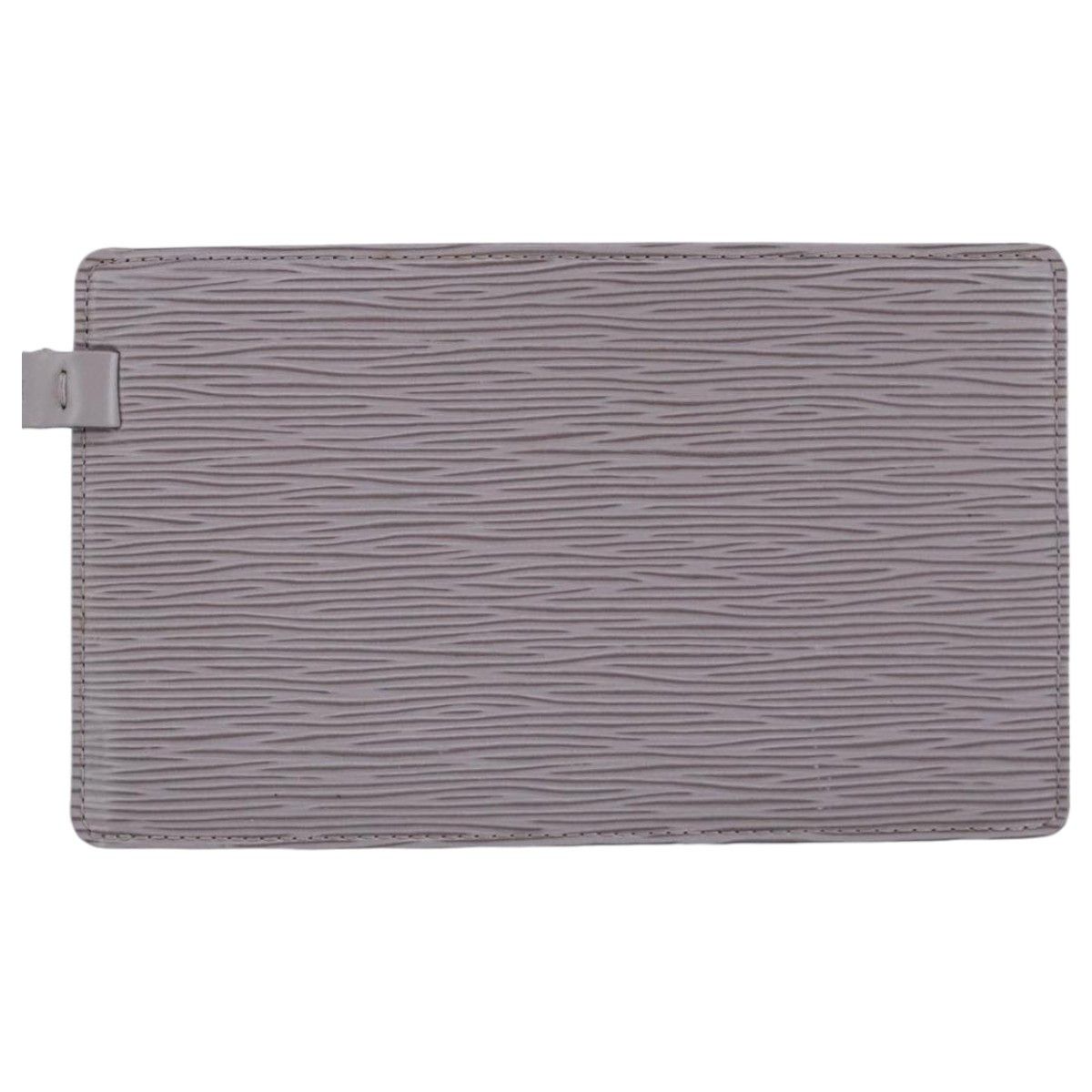 Louis Vuitton Grey Leather Clutch Bag (Pre-Owned) Size ONE SIZE - 1 Thumbnail