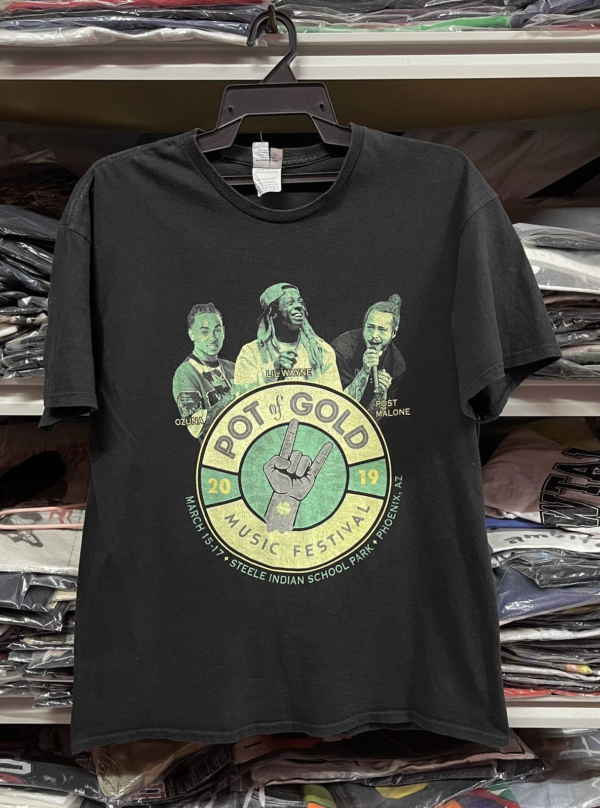 Band Tees Pot Of Gold 2019 Music Festival🔥🔥🔥 Size US L / EU 52-54 / 3 - 1 Thumbnail