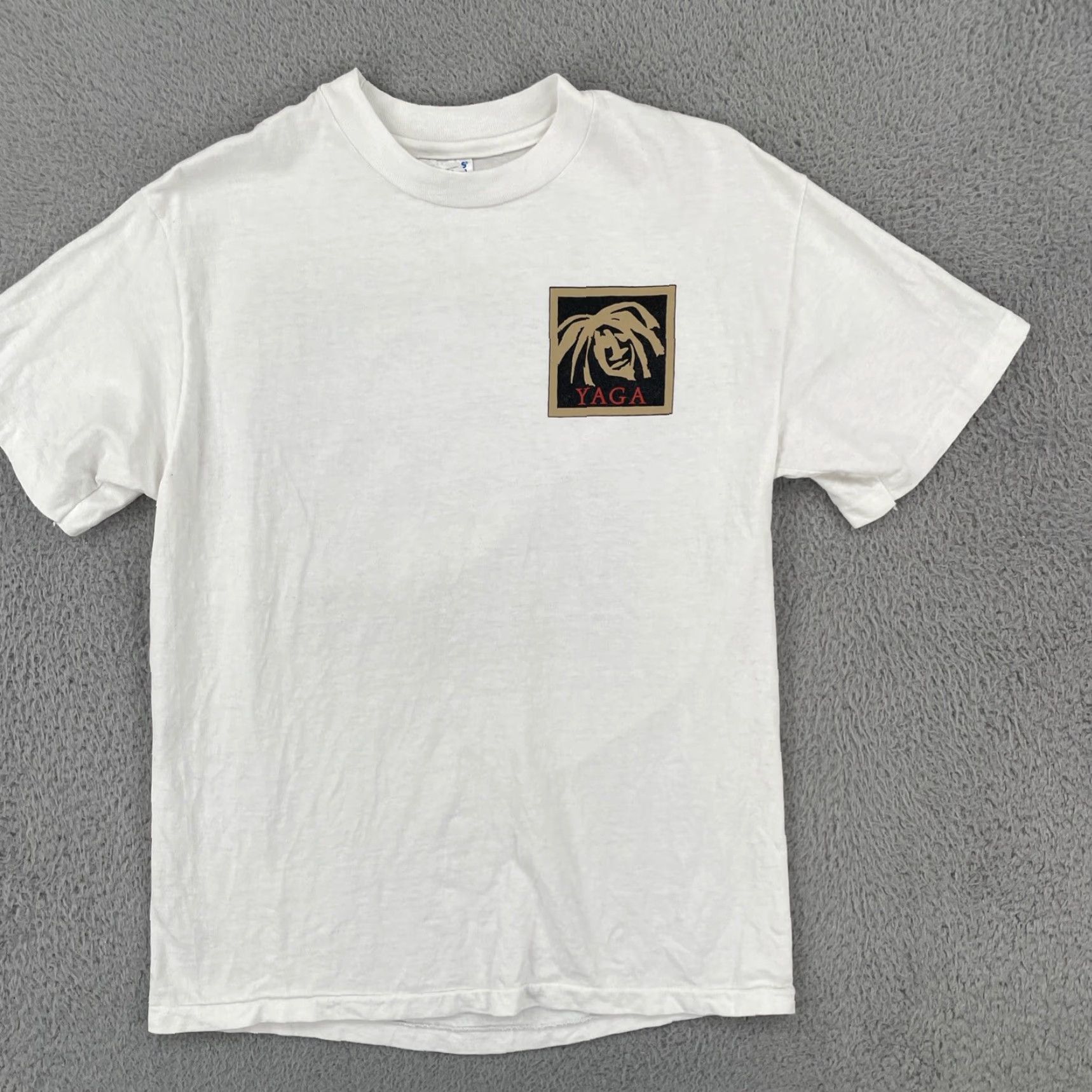 Hanes VINTAGE Hanes Beefy-T Shirt Mens M White 90s Solid Crew Neck Short Sleeve Made In USA Size US M / EU 48-50 / 2 - 3 Thumbnail