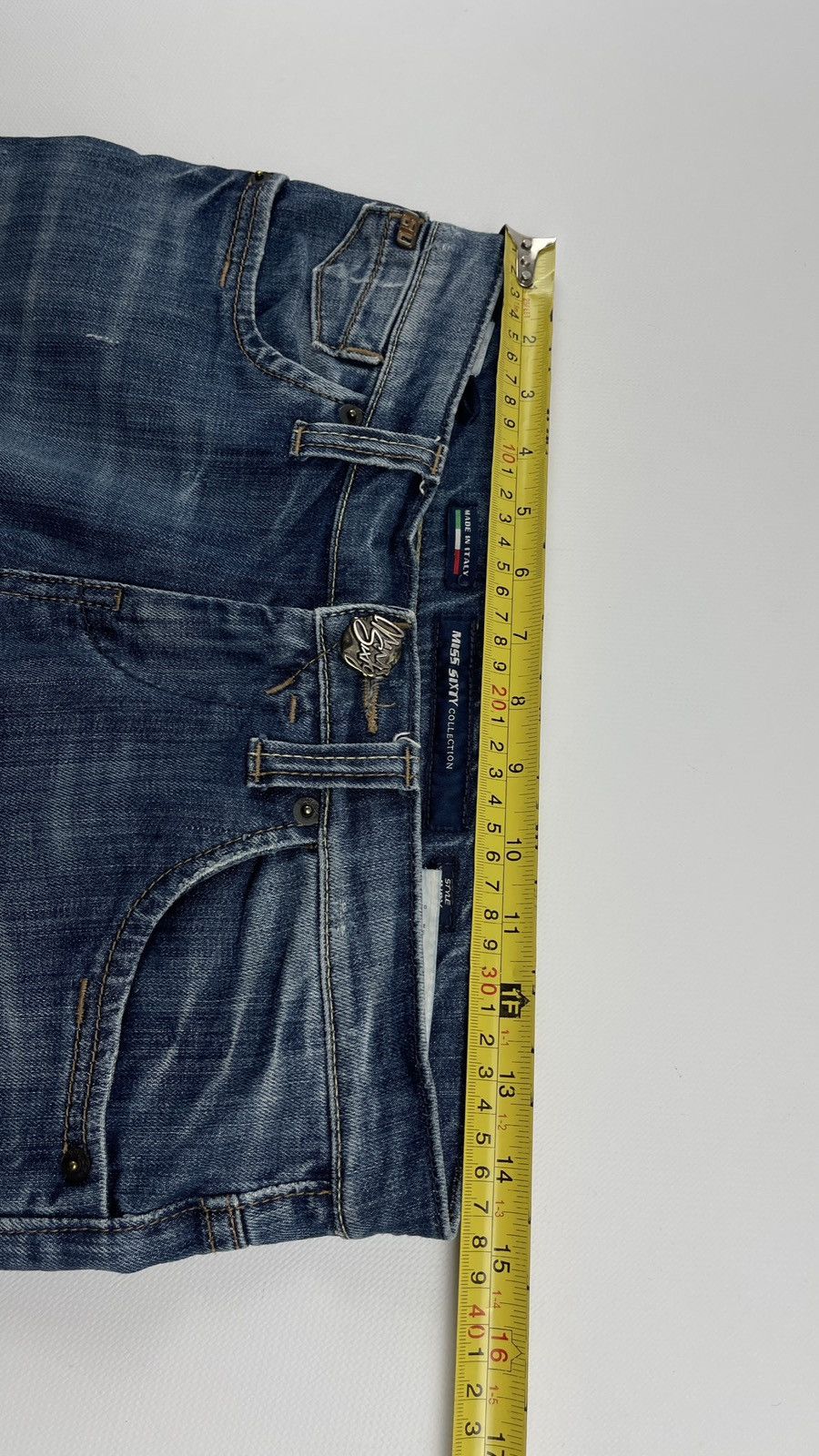 Miss Sixty × Vintage Vtg Y2K Miss Sixty Size 28x27 Low Rise Jeans Size 28" / US 6 / IT 42 - 11 Thumbnail